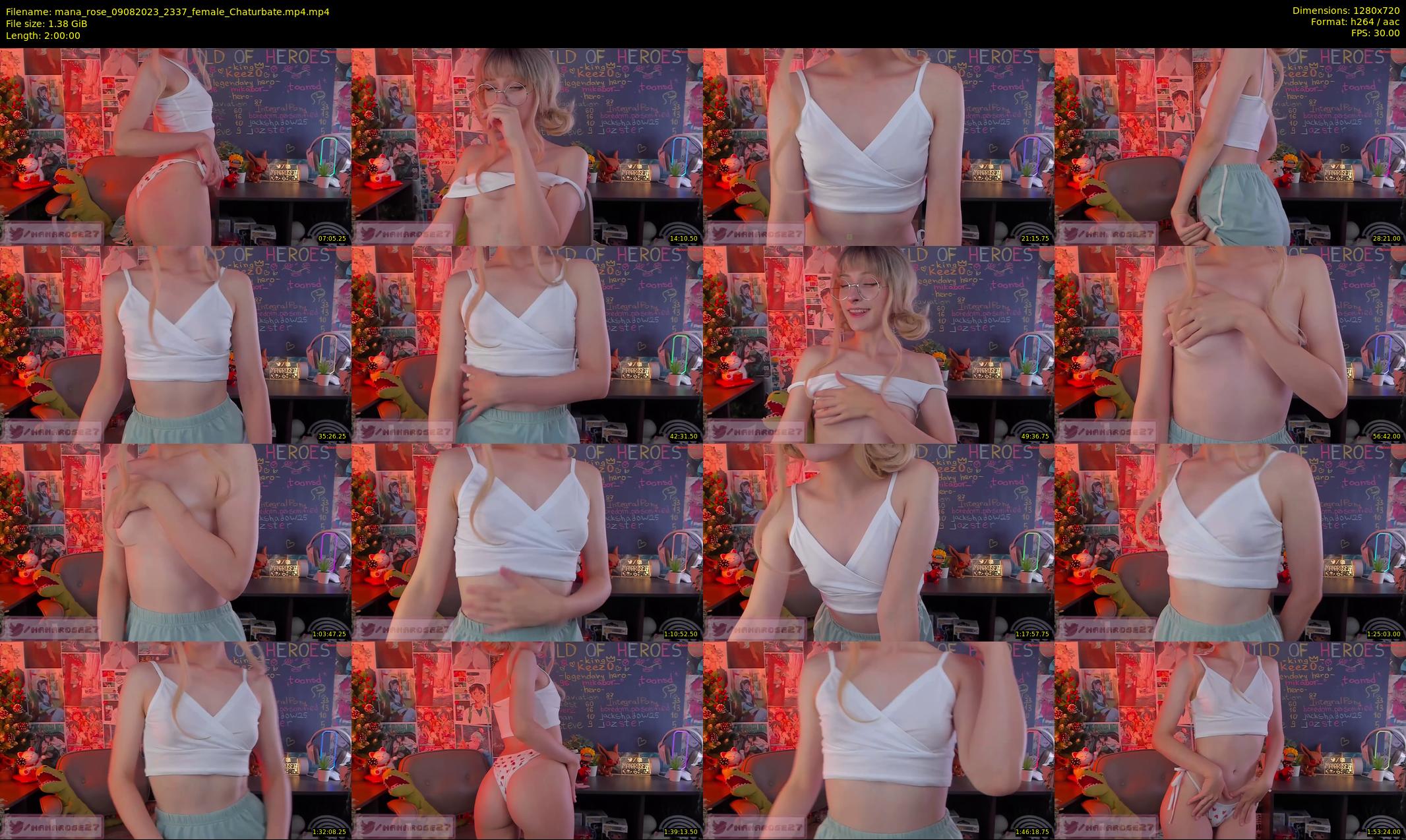 mana_rose — 120 minute Chaturbate female cam show recording, 720p, Aug 9, 2023