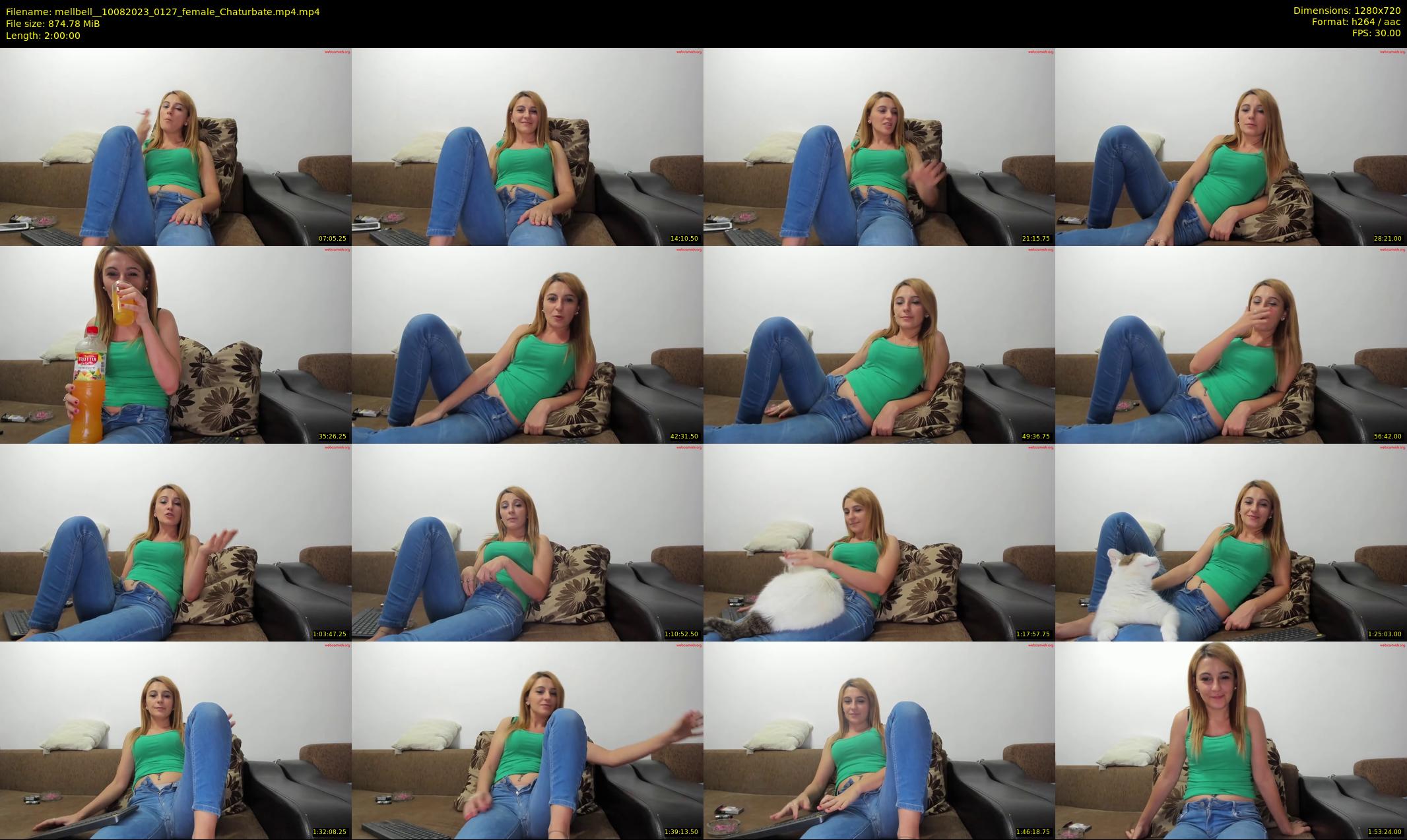 mellbell_ — 120 minute Chaturbate female cam show recording, 720p, Aug 10, 2023