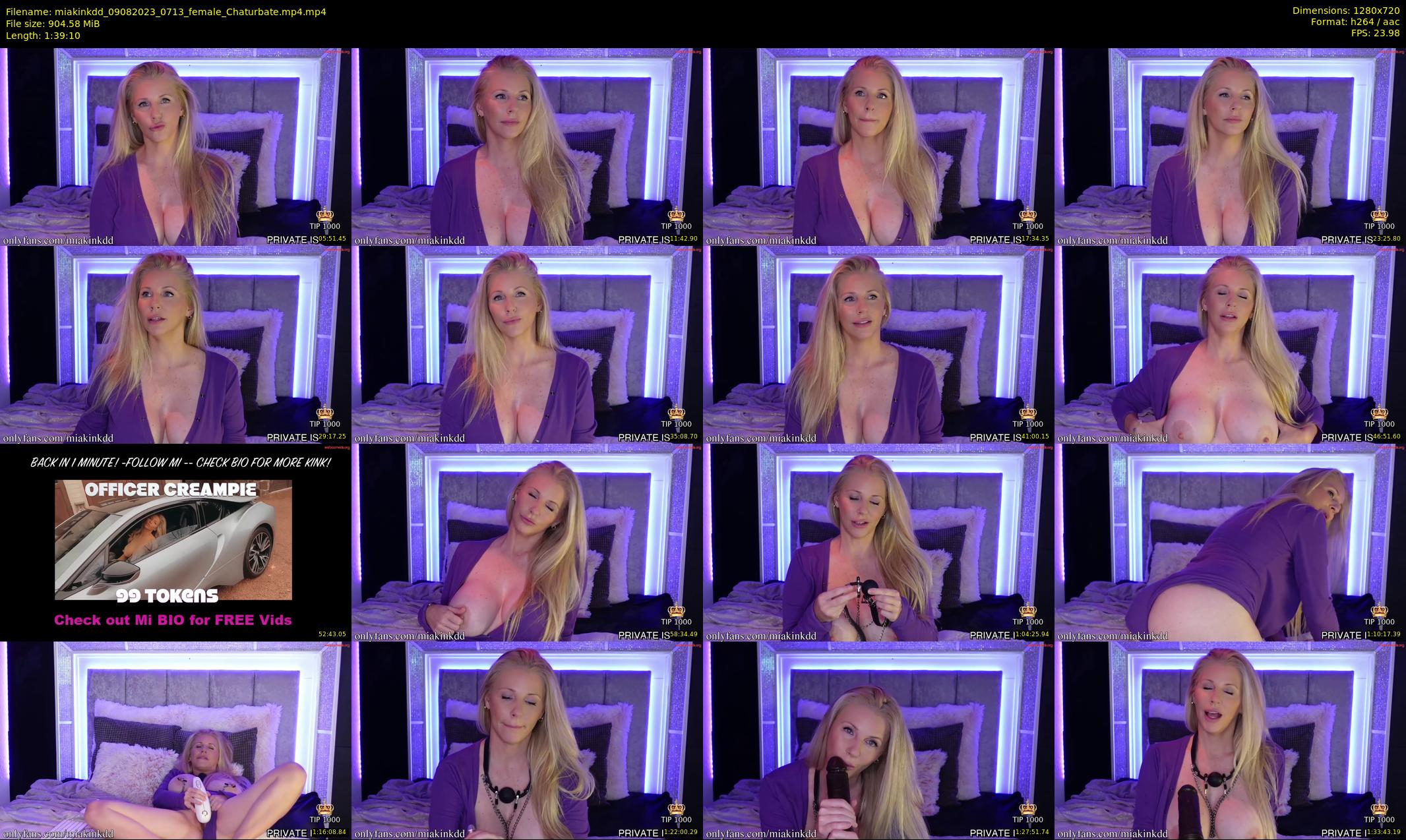 miakinkdd — 100 minute Chaturbate female cam show recording, 720p, Aug 9, 2023