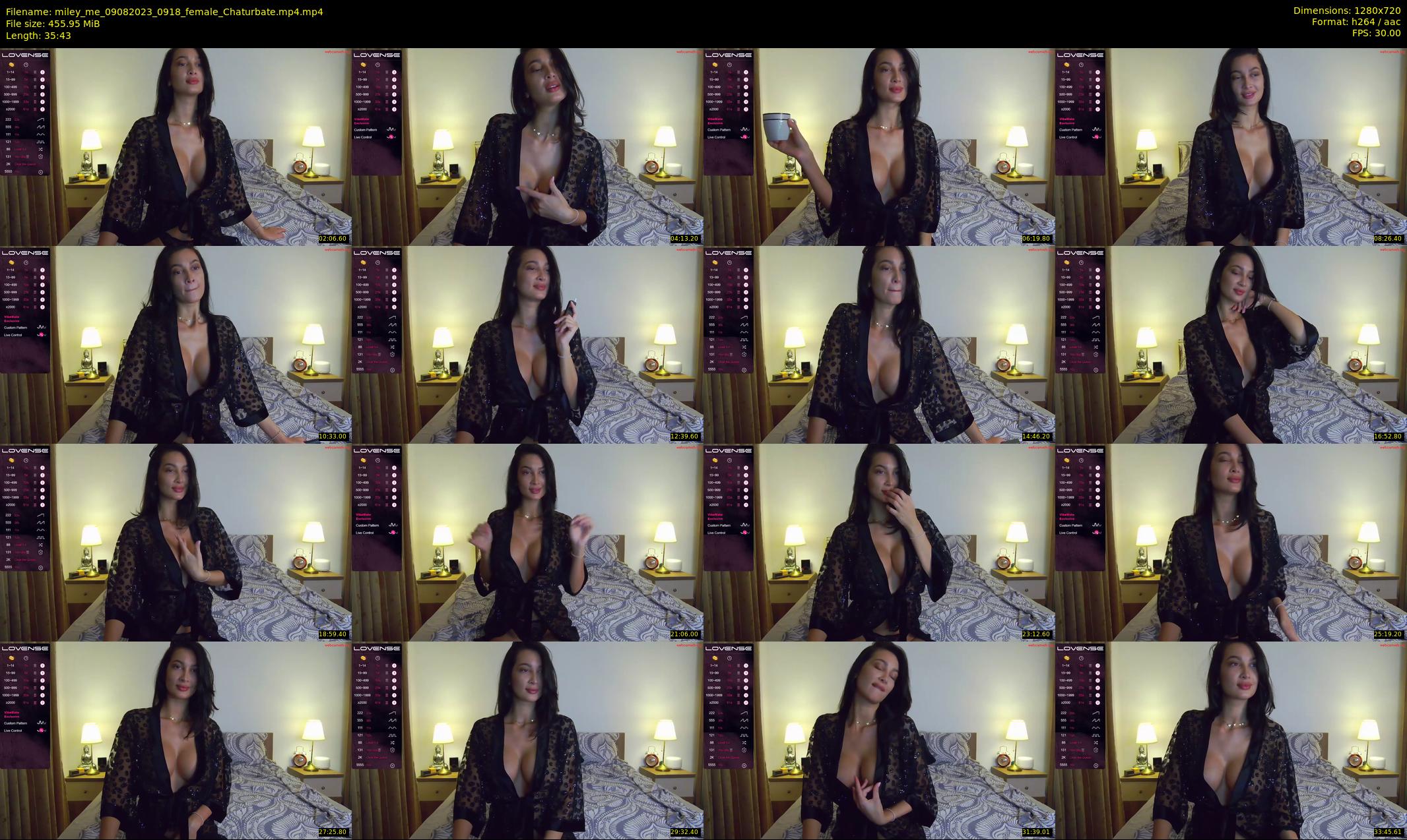 miley_me — 36 minute Chaturbate female cam show recording, 720p, Aug 9, 2023