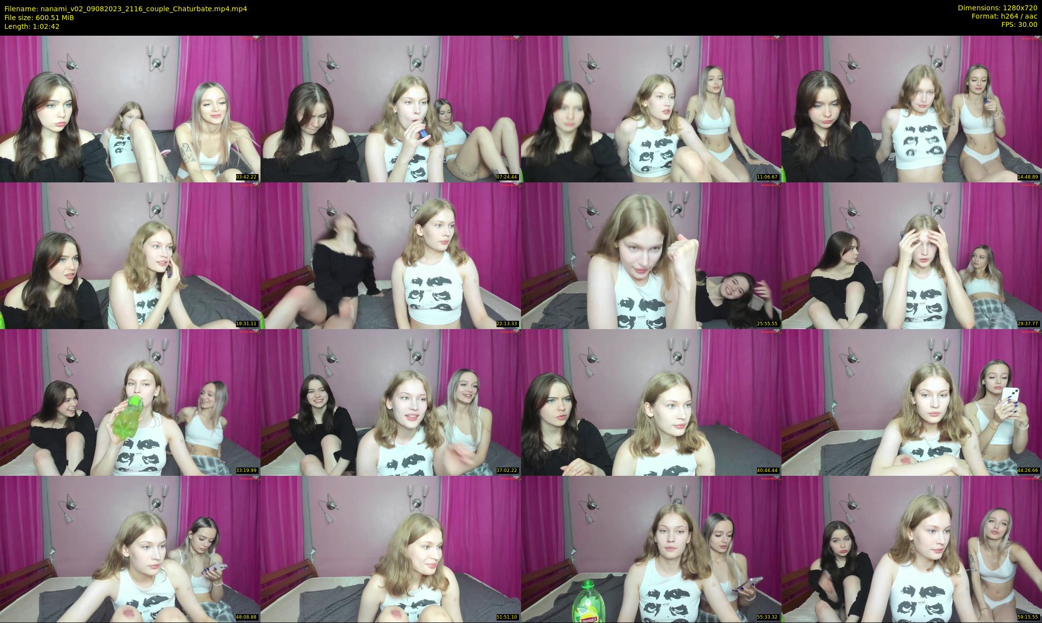 nanami_v02 — 63 minute Chaturbate couple cam show recording, 720p, Aug 9, 2023