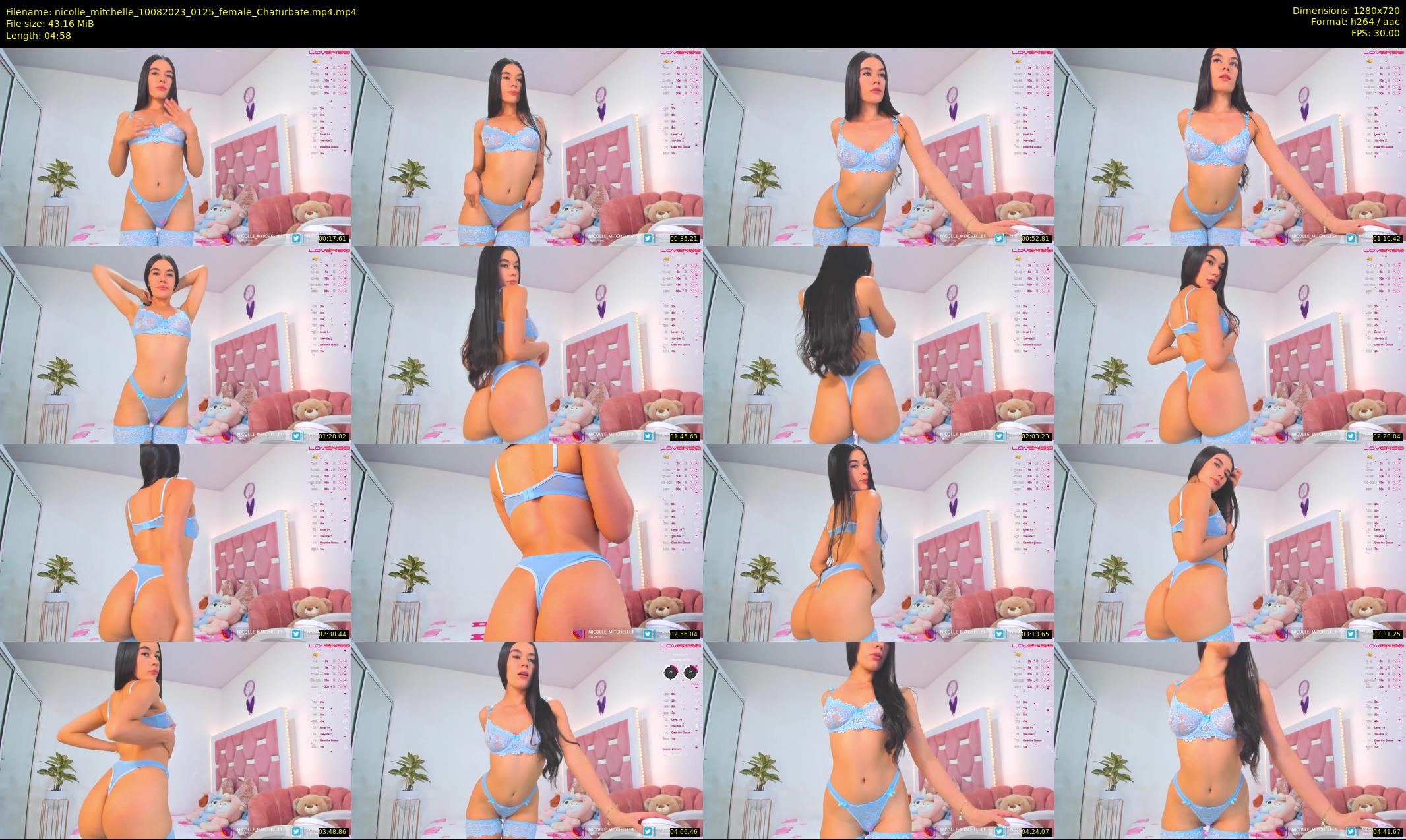 nicolle_mitchelle — 5 minute Chaturbate female cam show recording, 720p, Aug 10, 2023