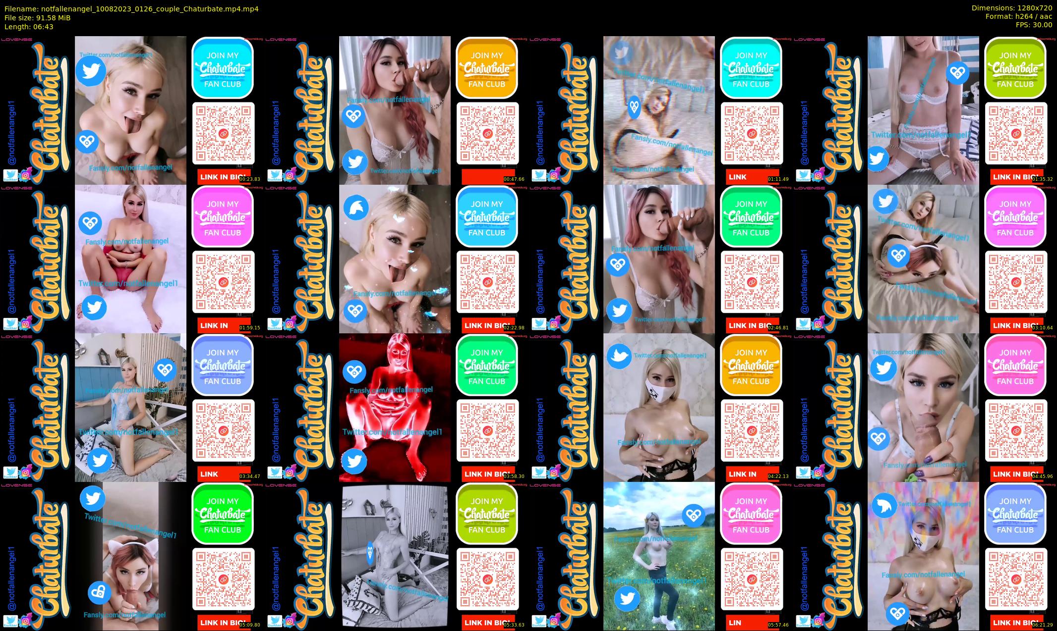 notfallenangel — 7 minute Chaturbate couple cam show recording, 720p, Aug 10, 2023