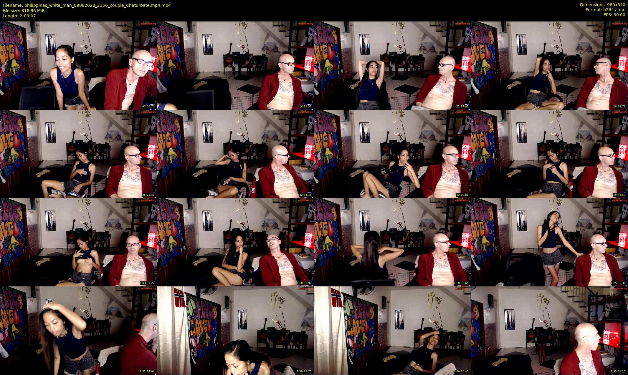 philippinas_white_man — 121 minute Chaturbate couple cam show recording, 480p, Aug 9, 2023