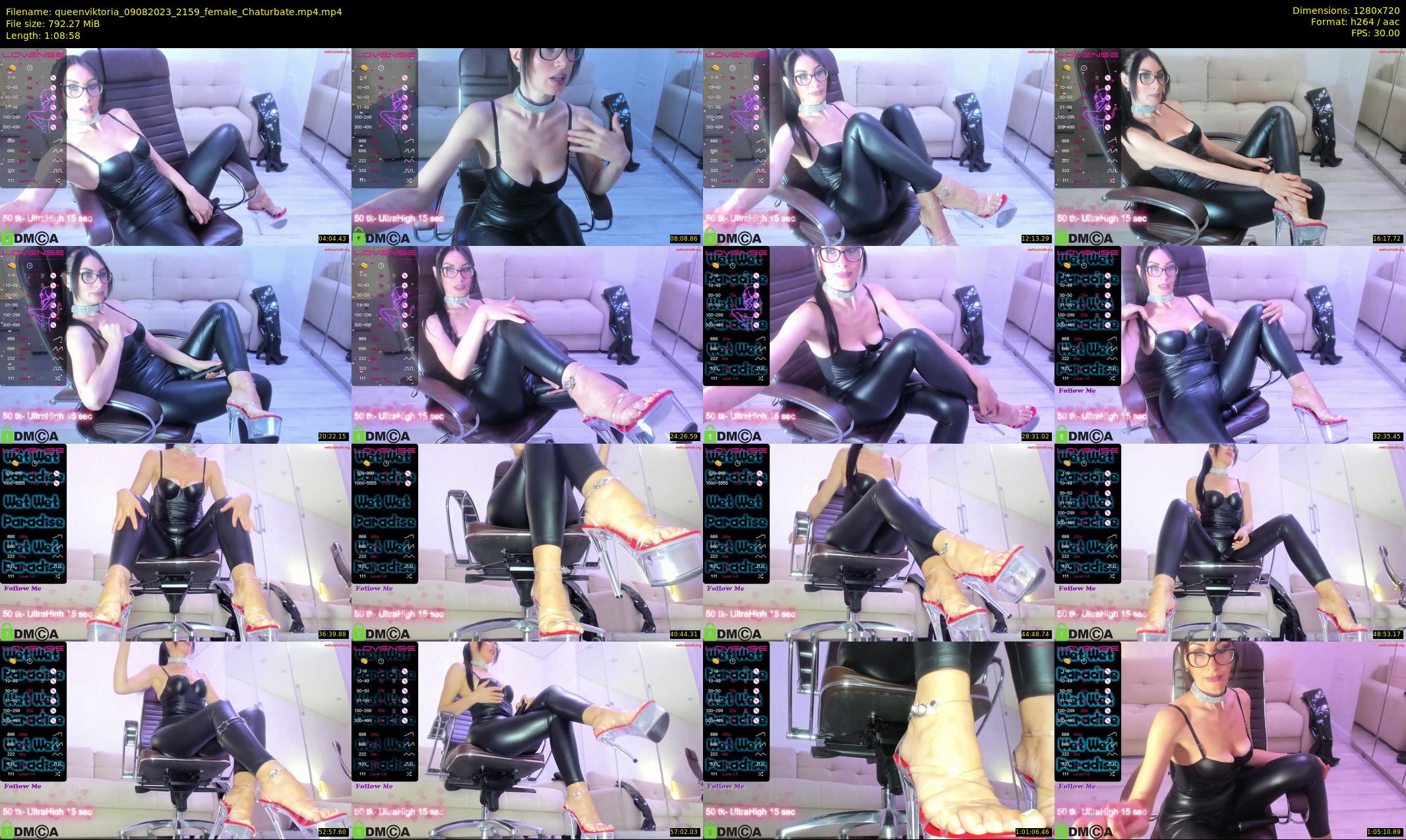 queenviktoria — 69 minute Chaturbate female cam show recording, 720p, Aug 9, 2023