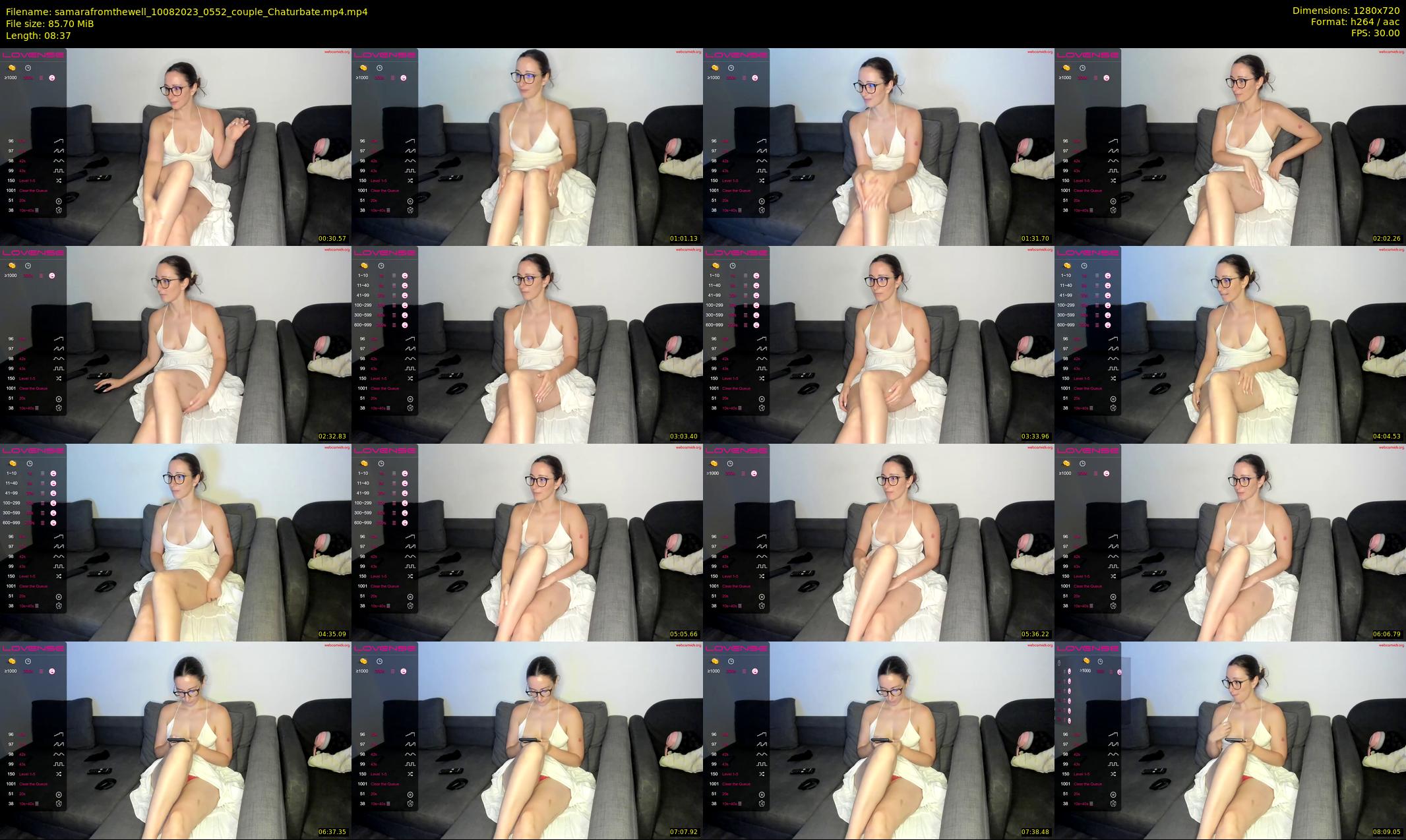 samarafromthewell — 9 minute Chaturbate female cam show recording, 720p, Aug 10, 2023