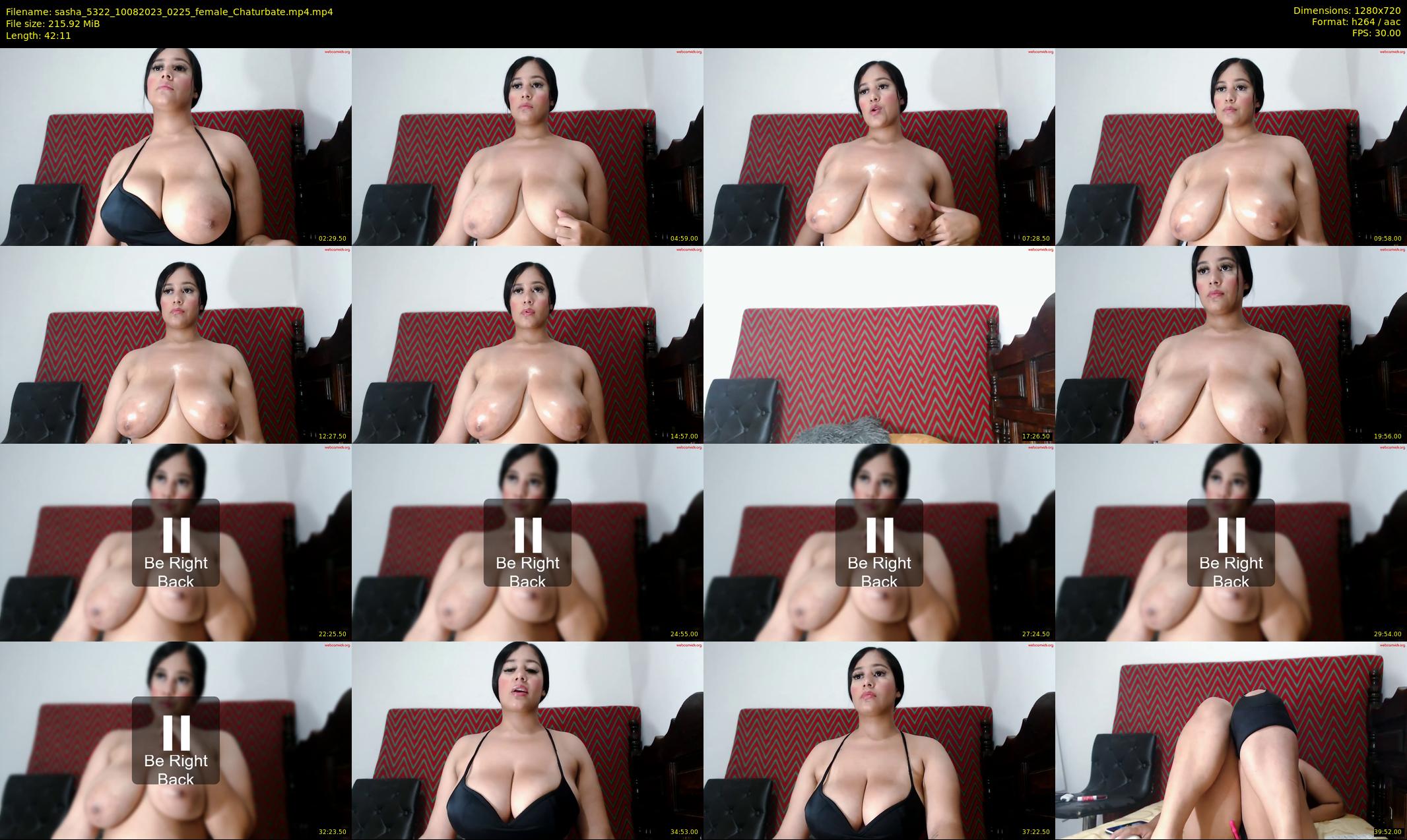 sasha_5322 — 43 minute Chaturbate female cam show recording, 720p, Aug 10, 2023