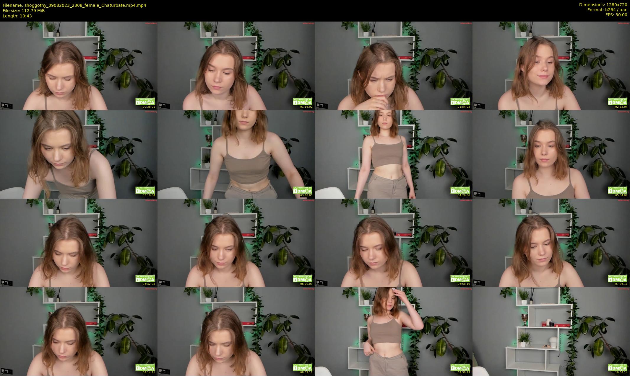 shoggothy — 11 minute Chaturbate female cam show recording, 720p, Aug 9, 2023