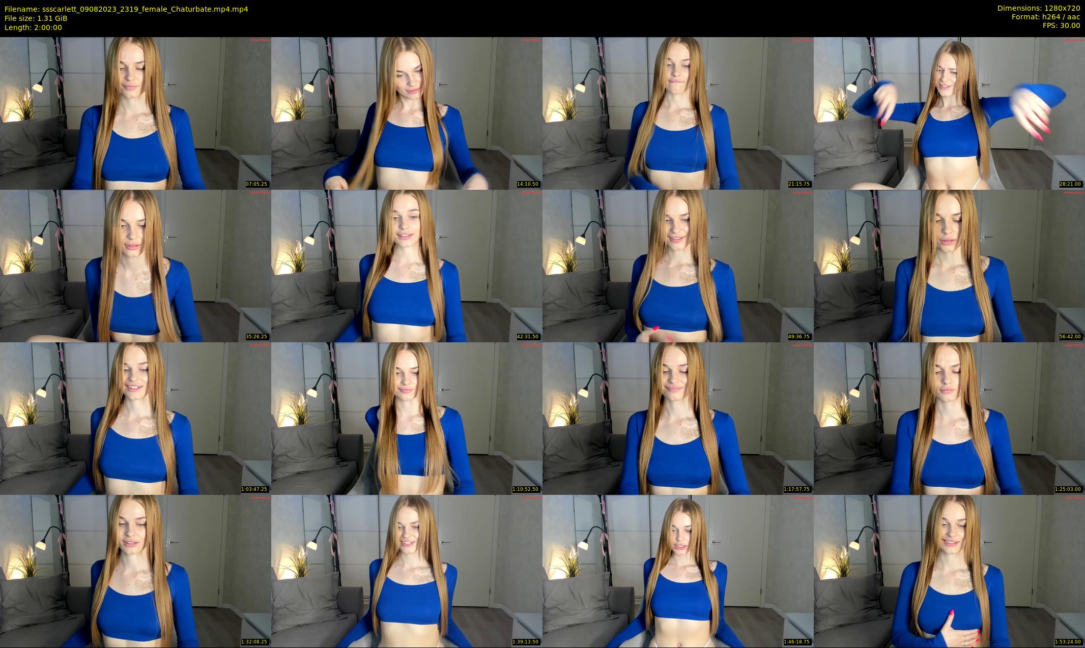 ssscarlett — 120 minute Chaturbate female cam show recording, 720p, Aug 9, 2023