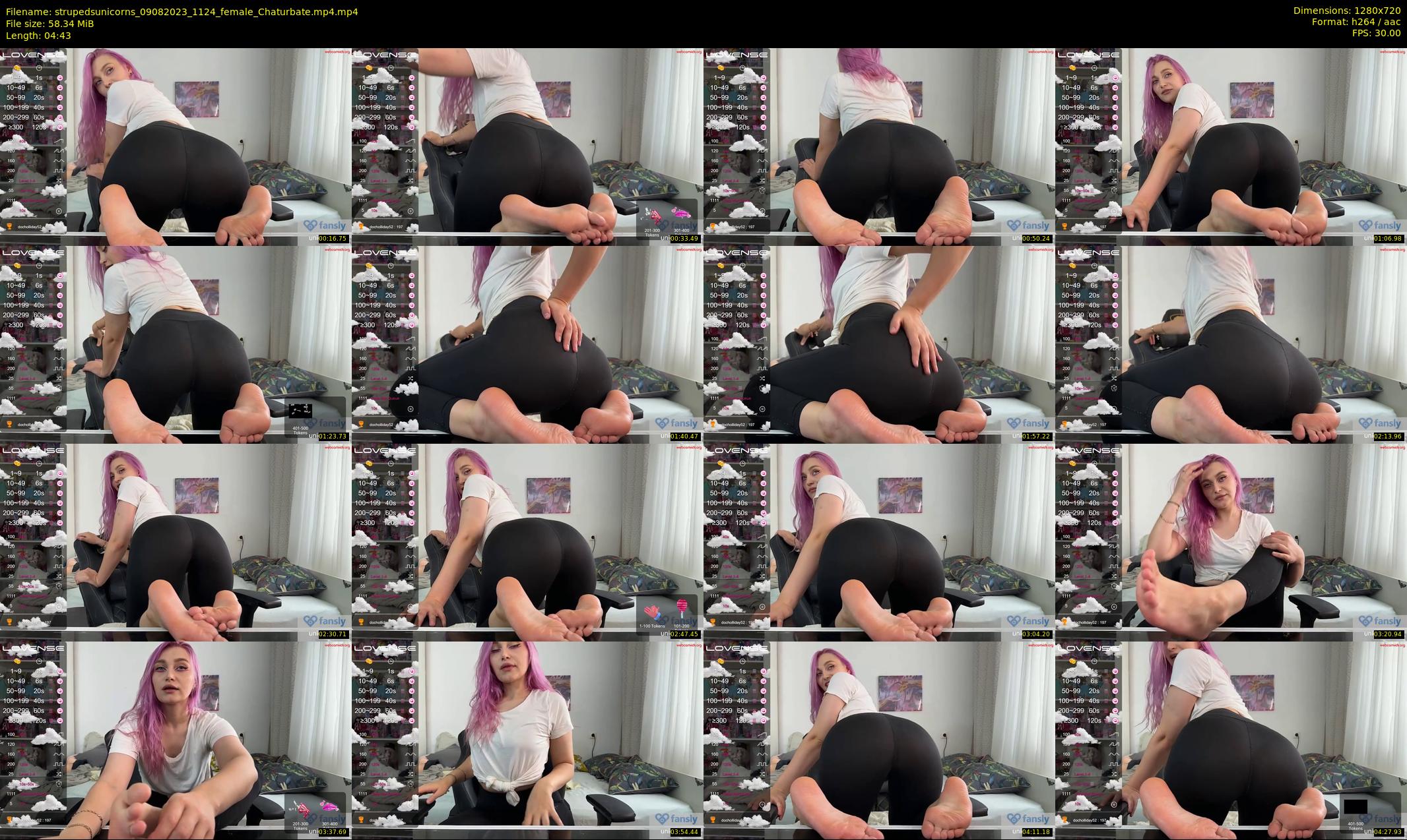 strupedsunicorns — 5 minute Chaturbate couple cam show recording, 720p, Aug 9, 2023