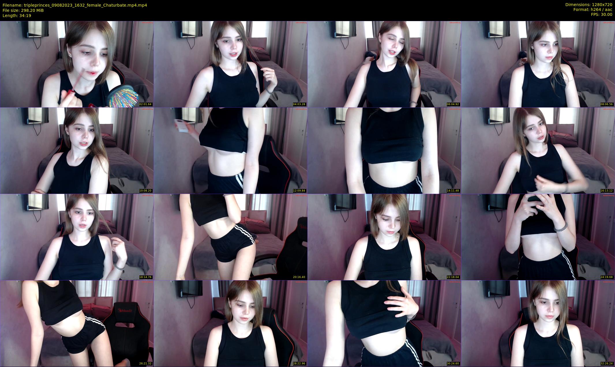 tripleprinces — 35 minute Chaturbate female cam show recording, 720p, Aug 9, 2023