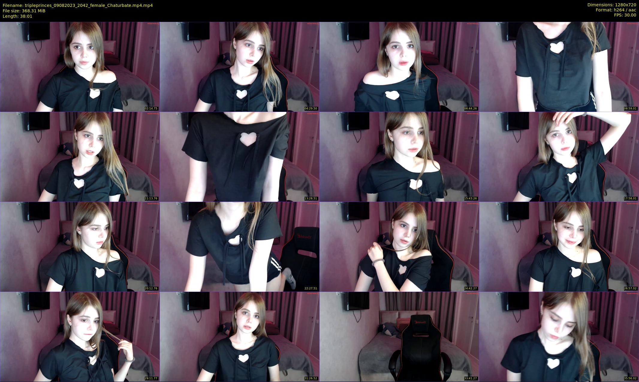 tripleprinces — 39 minute Chaturbate female cam show recording, 720p, Aug 9, 2023