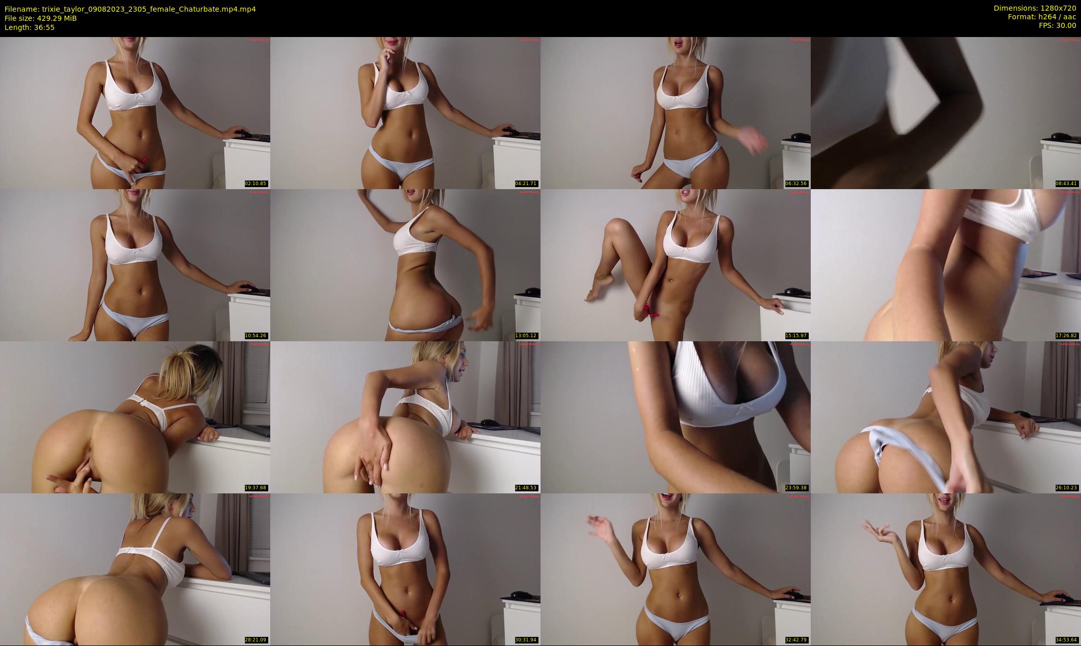 trixie_taylor — 37 minute Chaturbate female cam show recording, 720p, Aug 9, 2023