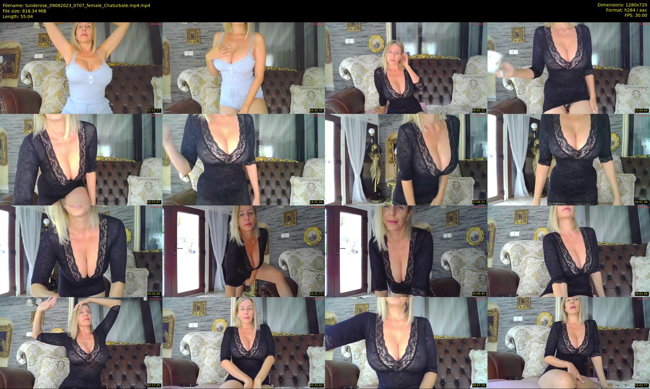 tunderose — 56 minute Chaturbate female cam show recording, 720p, Aug 9, 2023