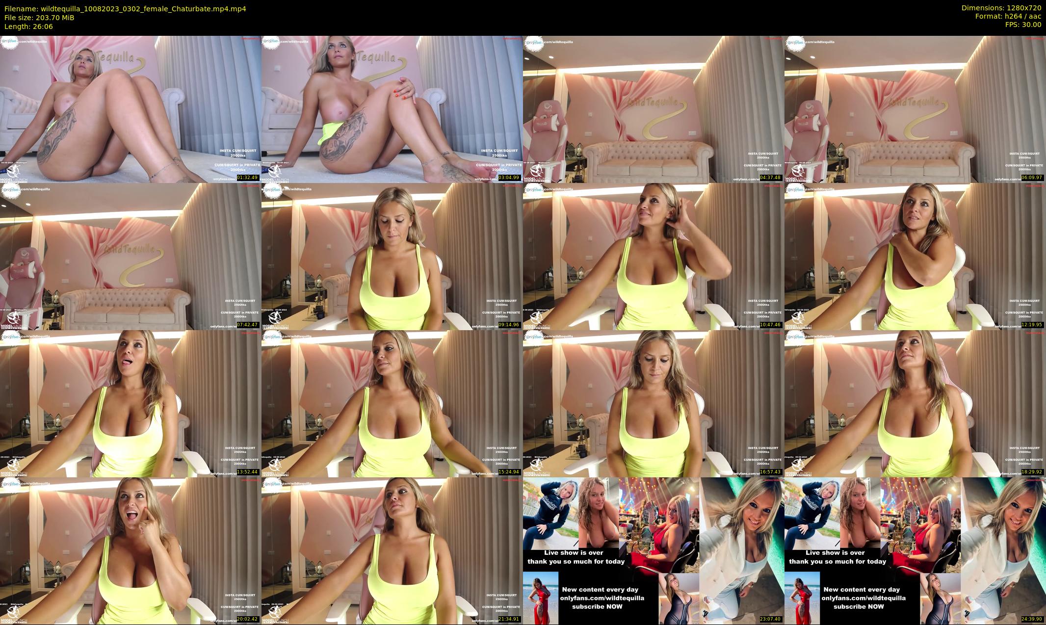 wildtequilla — 27 minute Chaturbate couple cam show recording, 720p, Aug 10, 2023