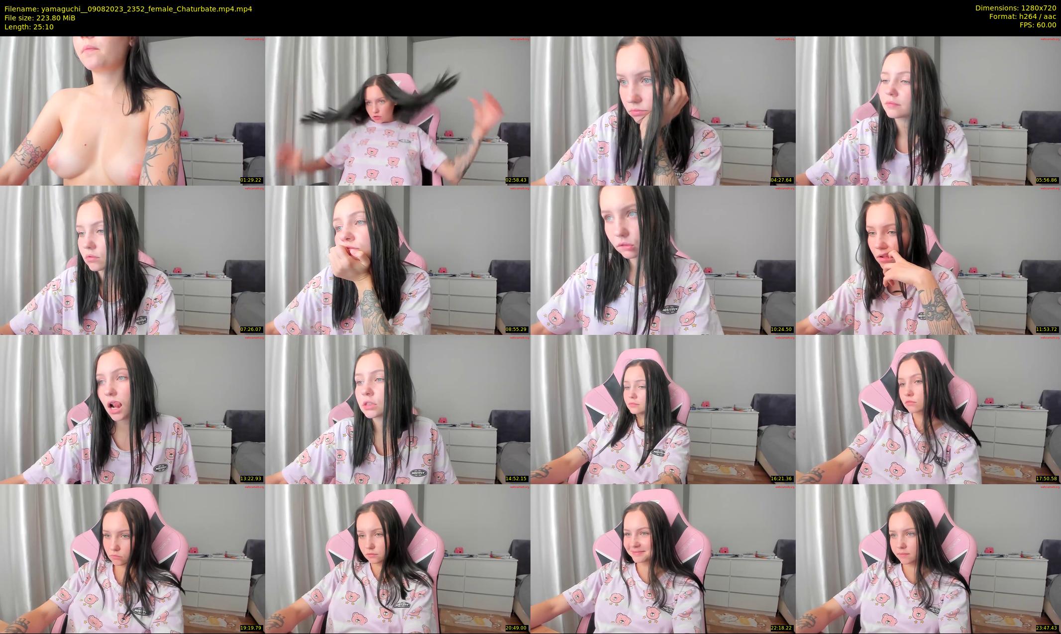yamaguchi_ — 26 minute Chaturbate female cam show recording, 720p, Aug 9, 2023