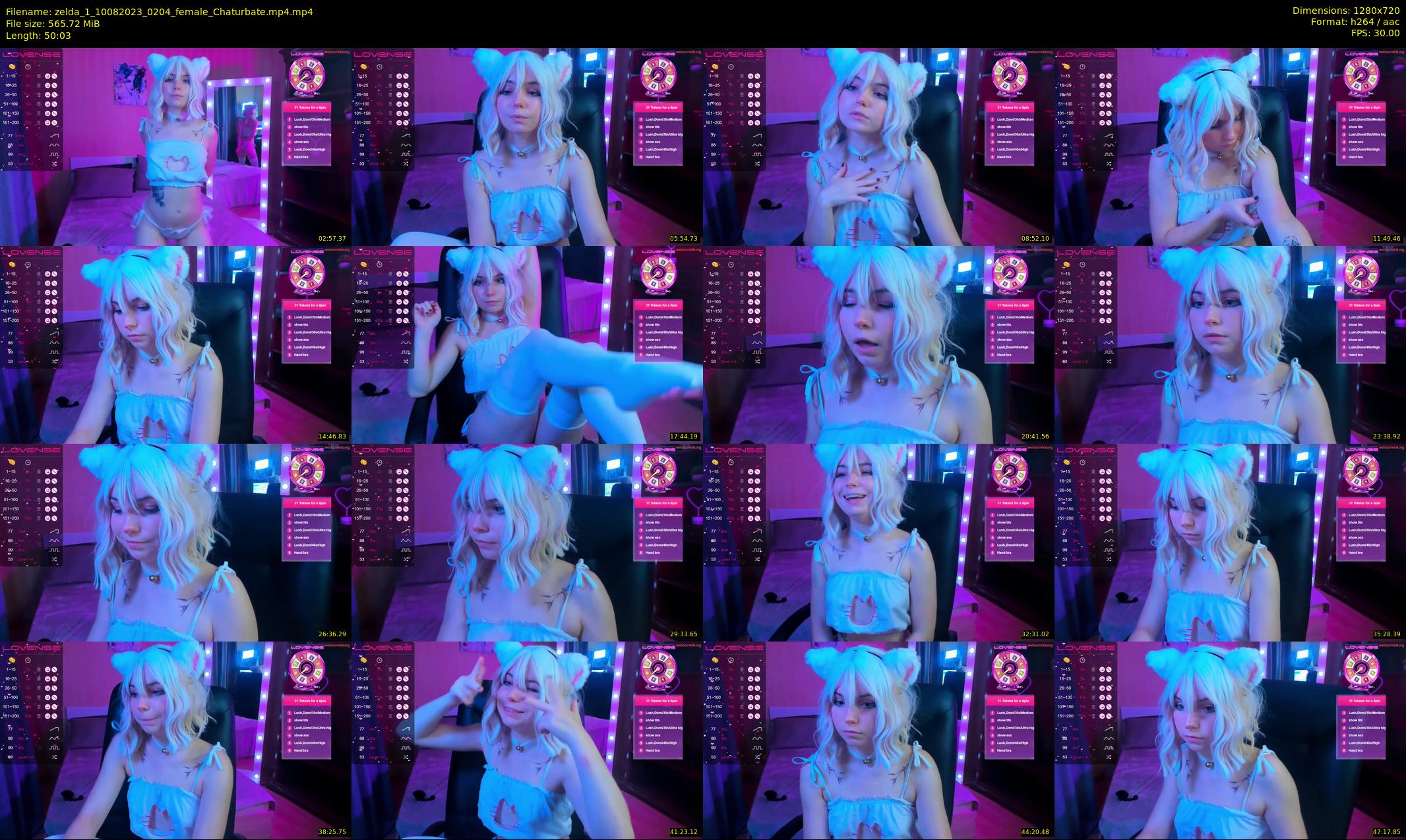 zelda_1 — 51 minute Chaturbate female cam show recording, 720p, Aug 10, 2023