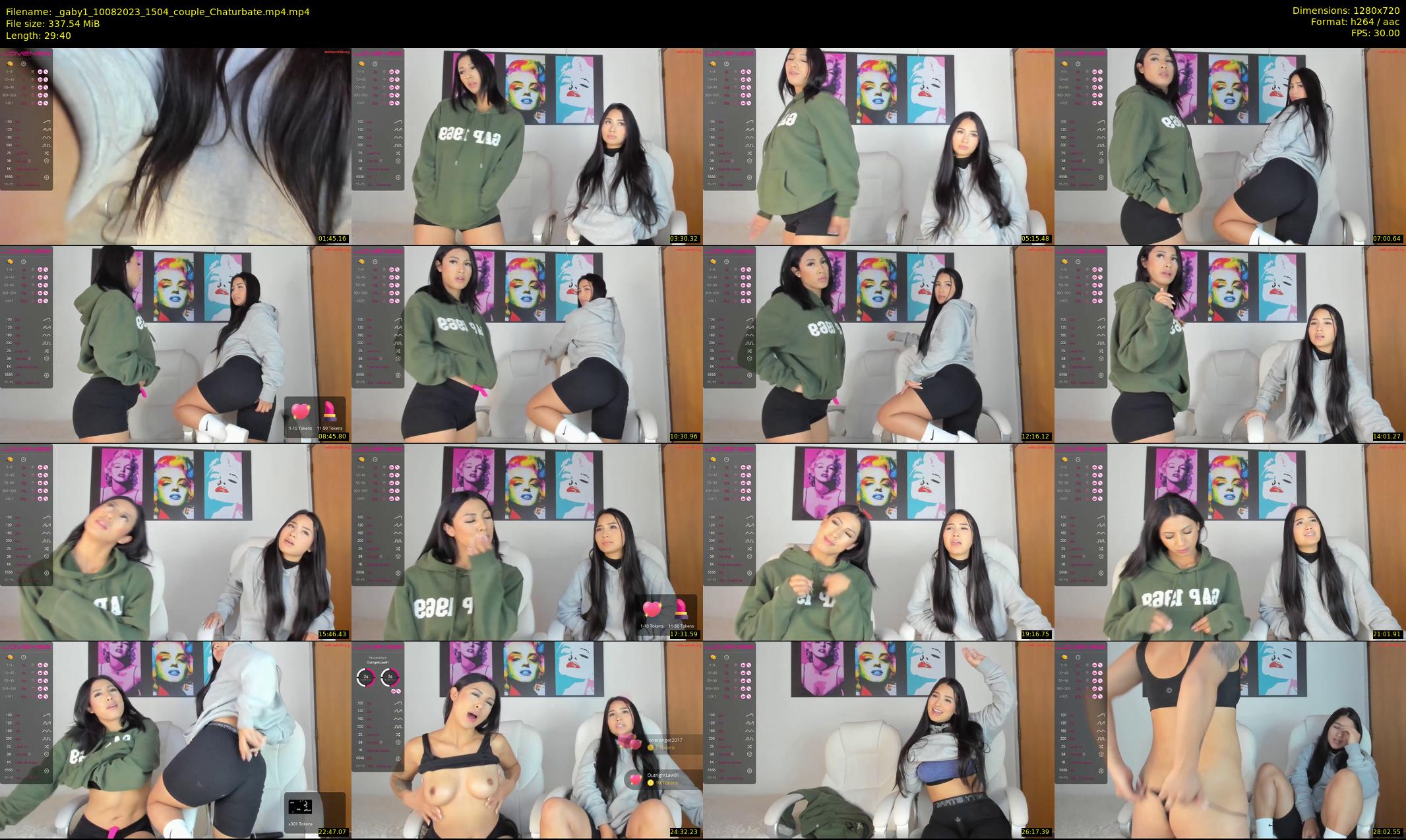 _gaby1 — 30 minute Chaturbate female cam show recording, 720p, Aug 10, 2023