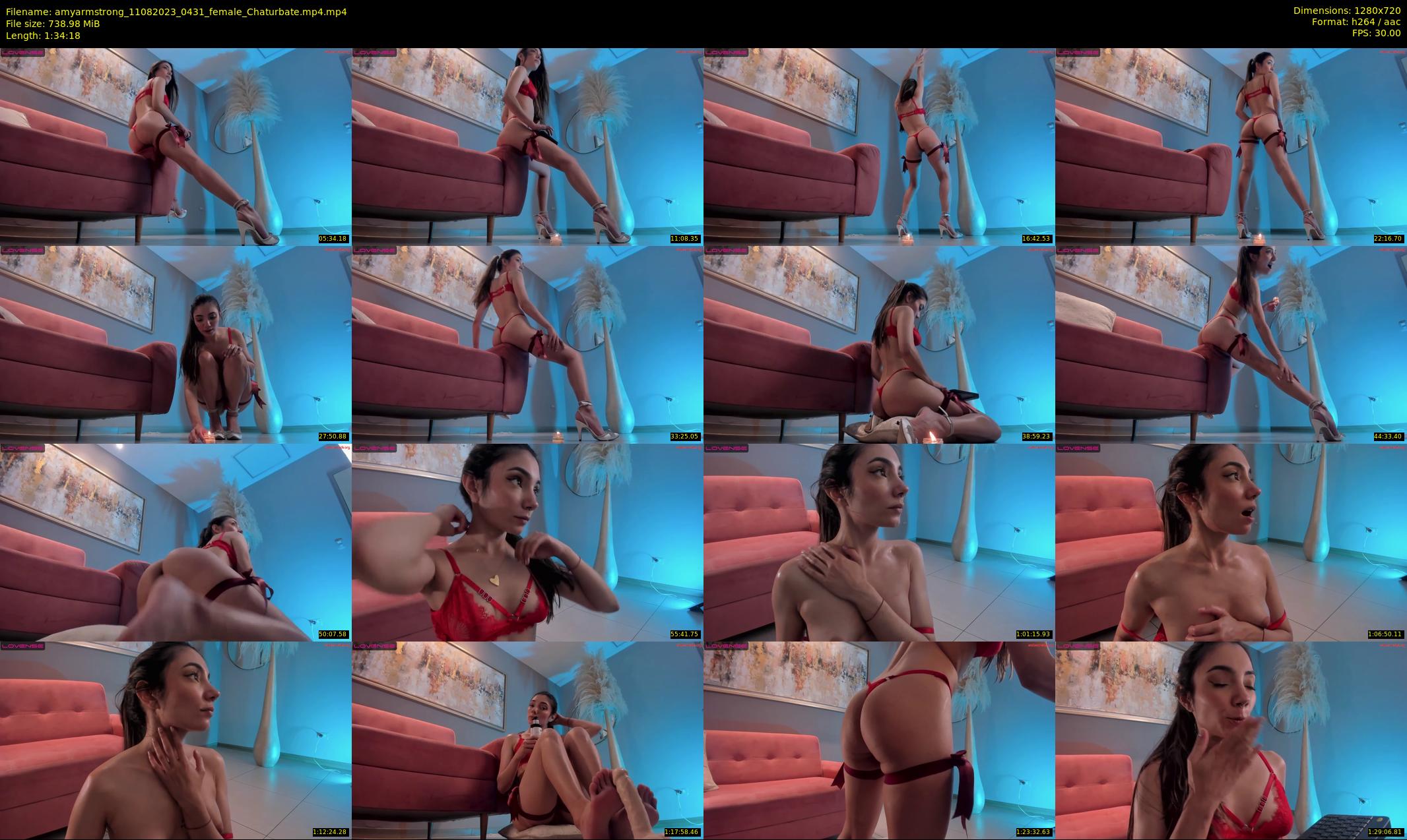 amyarmstrong — 95 minute Chaturbate female cam show recording, 720p, Aug 11, 2023