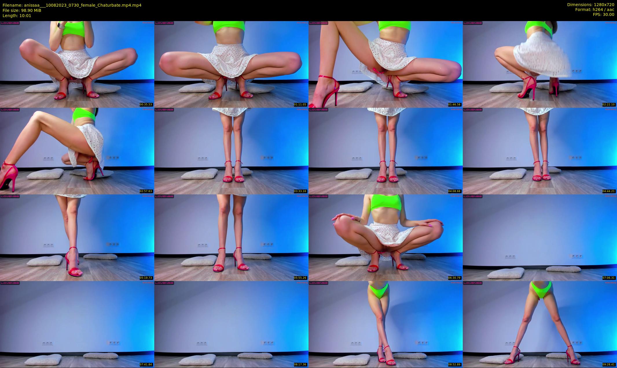 anissaa__ — 11 minute Chaturbate female cam show recording, 720p, Aug 10, 2023