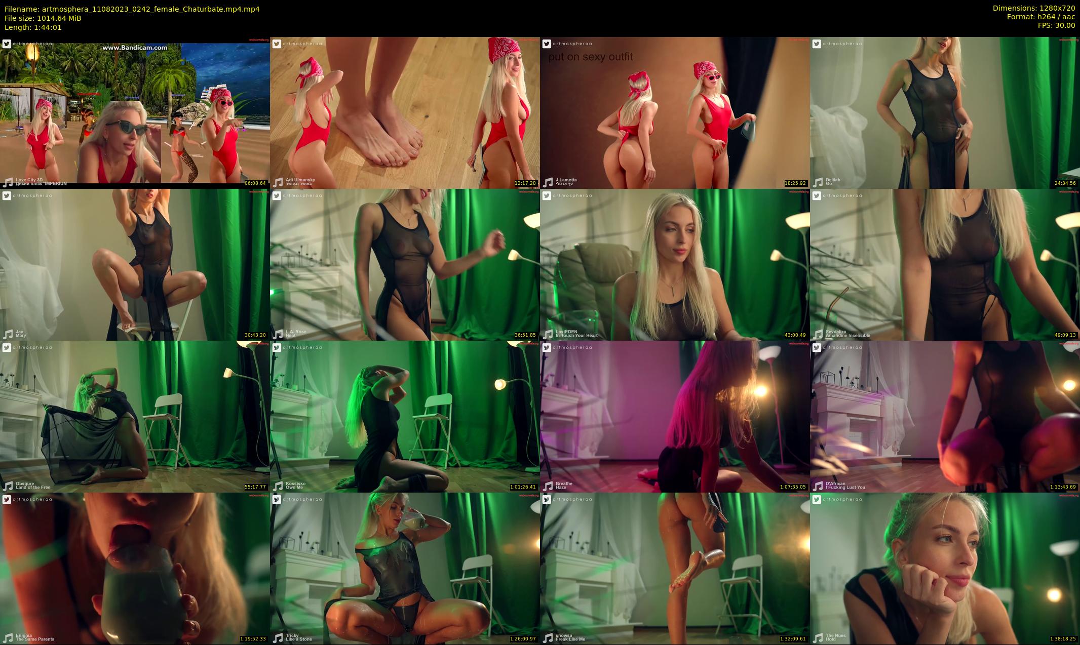 artmosphera — 105 minute Chaturbate female cam show recording, 720p, Aug 11, 2023