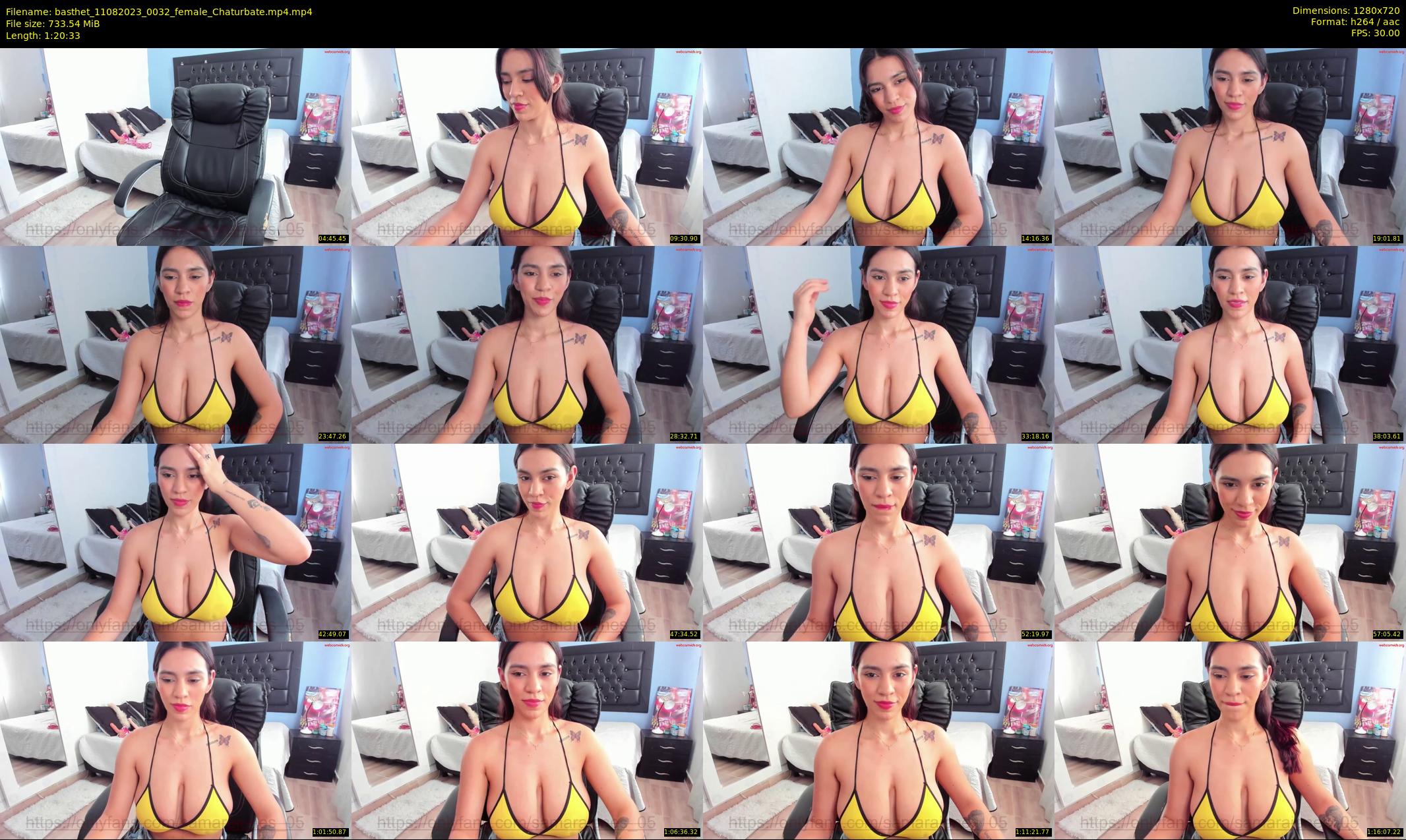 basthet — 81 minute Chaturbate female cam show recording, 720p, Aug 11, 2023
