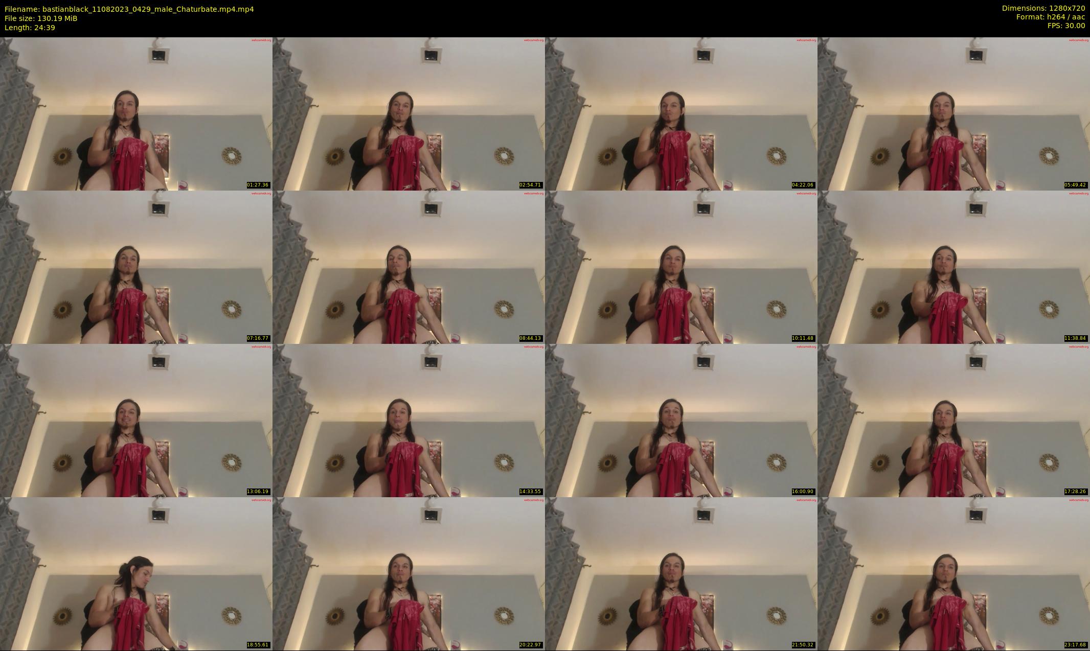 bastianblack — 25 minute Chaturbate male cam show recording, 720p, Aug 11, 2023