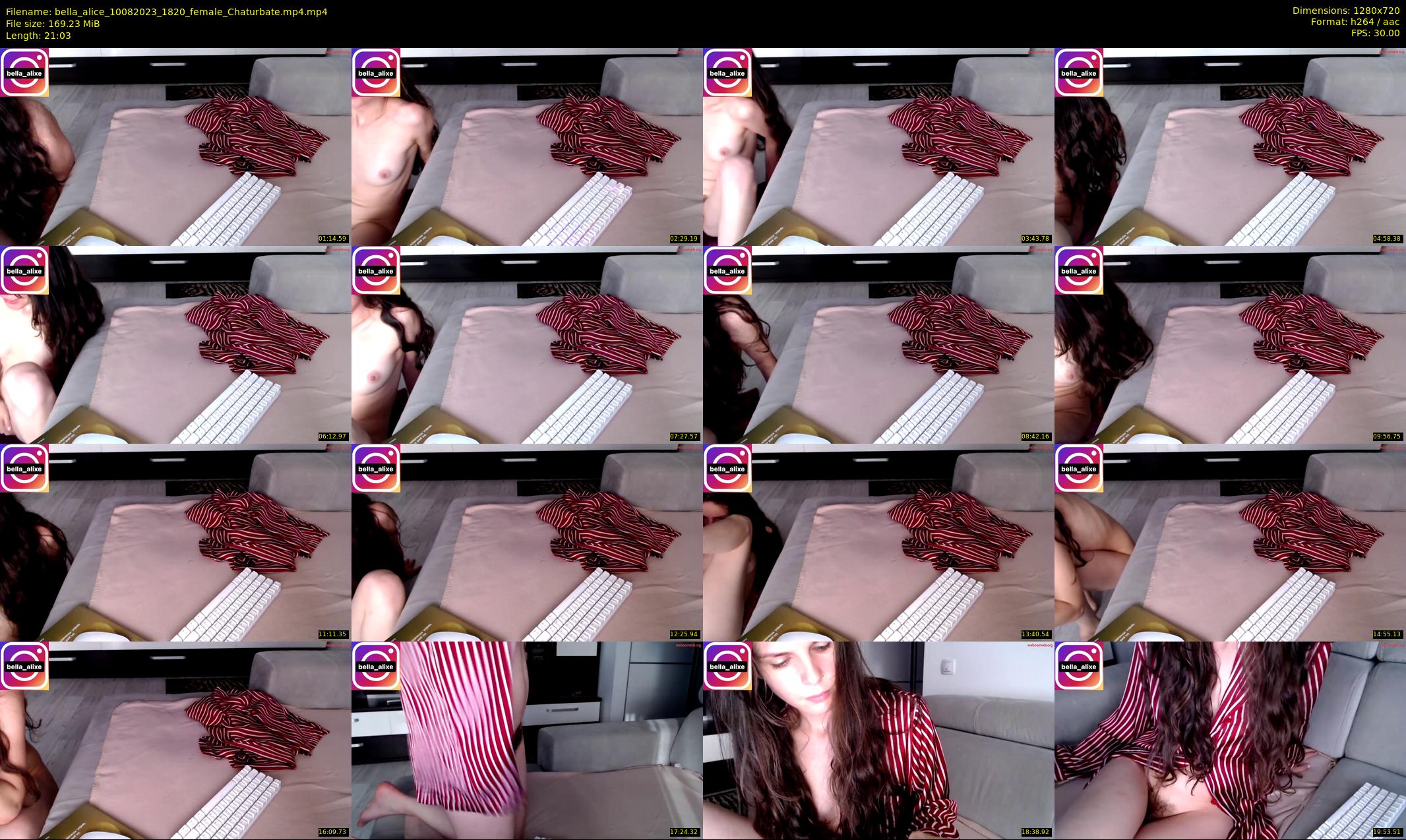 bella_alice — 22 minute Chaturbate female cam show recording, 720p, Aug 10, 2023