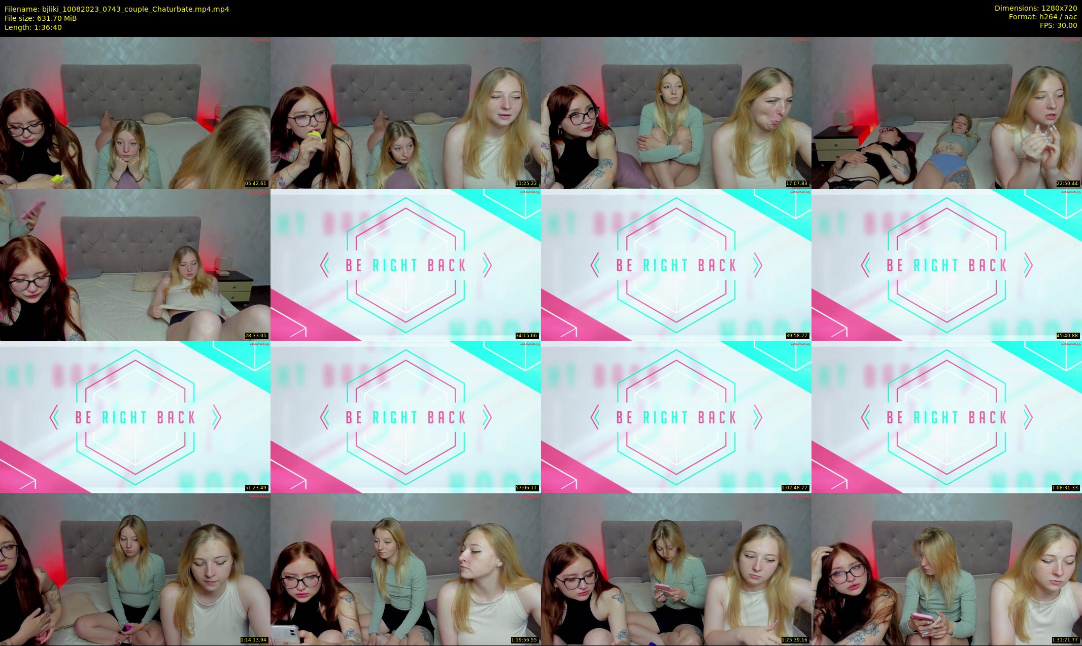 bjliki — 97 minute Chaturbate couple cam show recording, 720p, Aug 10, 2023