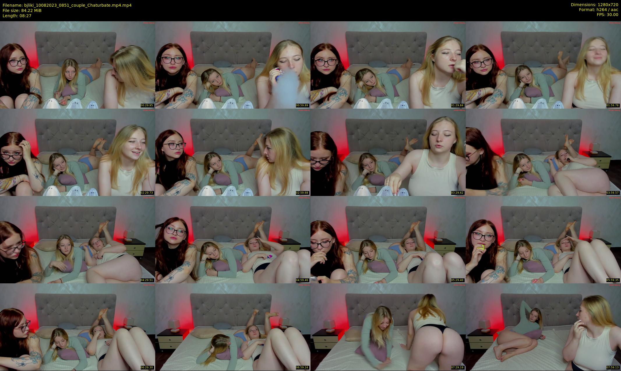 bjliki — 9 minute Chaturbate couple cam show recording, 720p, Aug 10, 2023