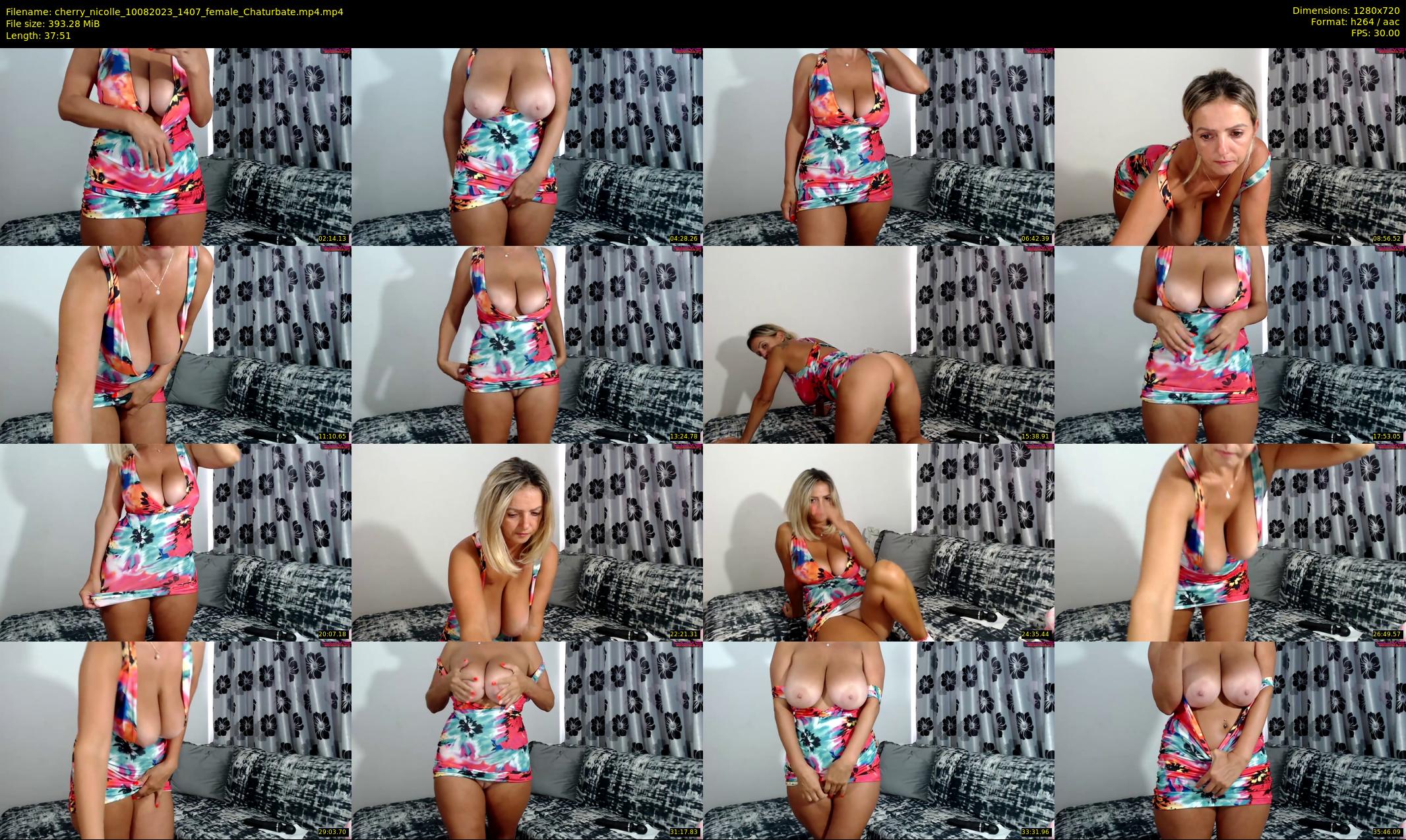 cherry_nicolle — 38 minute Chaturbate female cam show recording, 720p, Aug 10, 2023