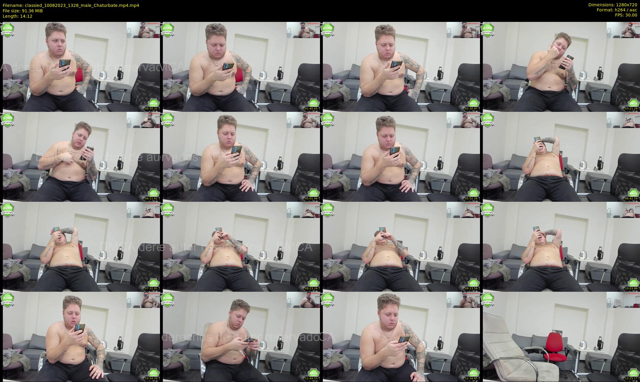 classied — 15 minute Chaturbate male cam show recording, 720p, Aug 10, 2023