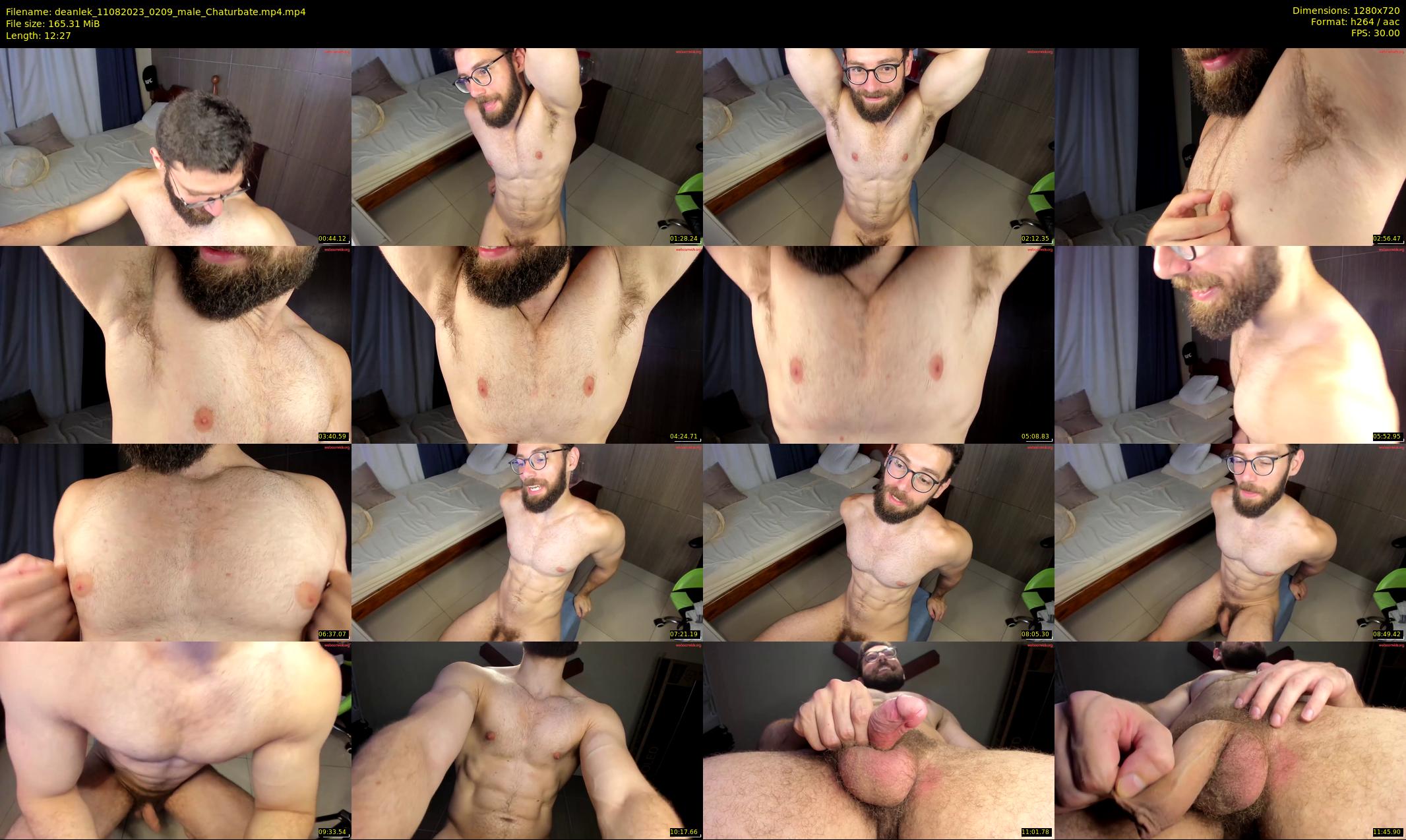 deanlek — 13 minute Chaturbate male cam show recording, 720p, Aug 11, 2023