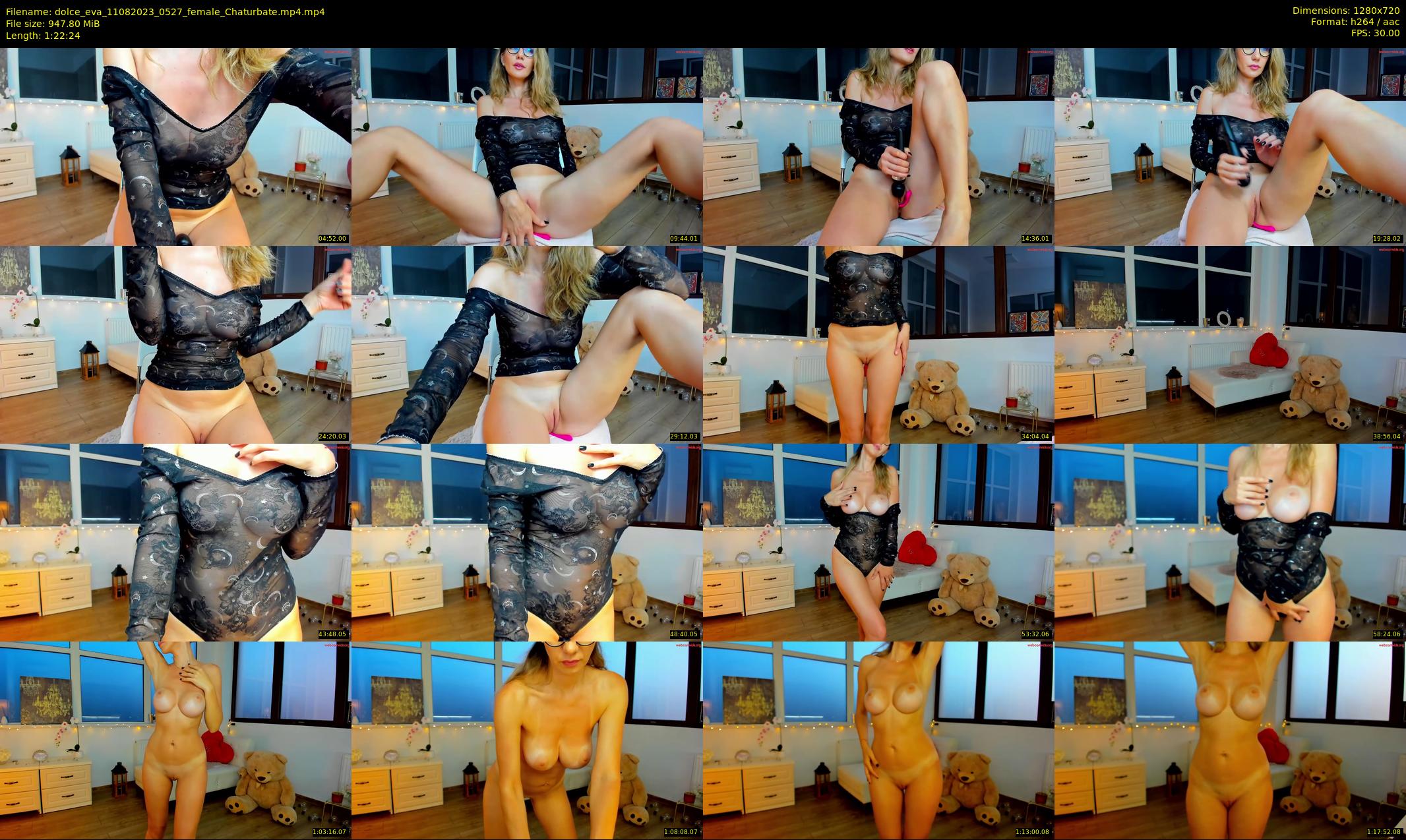 dolce_eva — 83 minute Chaturbate female cam show recording, 720p, Aug 11, 2023