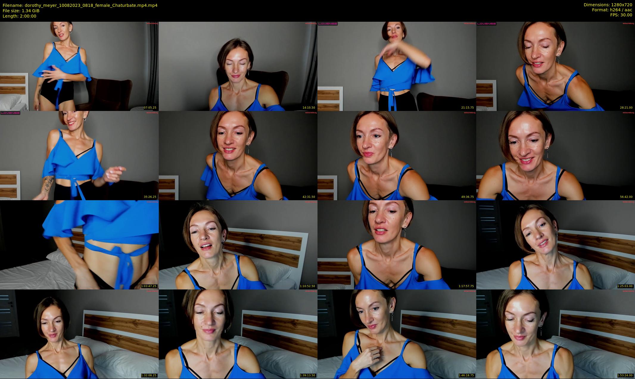 dorothy_meyer — 120 minute Chaturbate female cam show recording, 720p, Aug 10, 2023