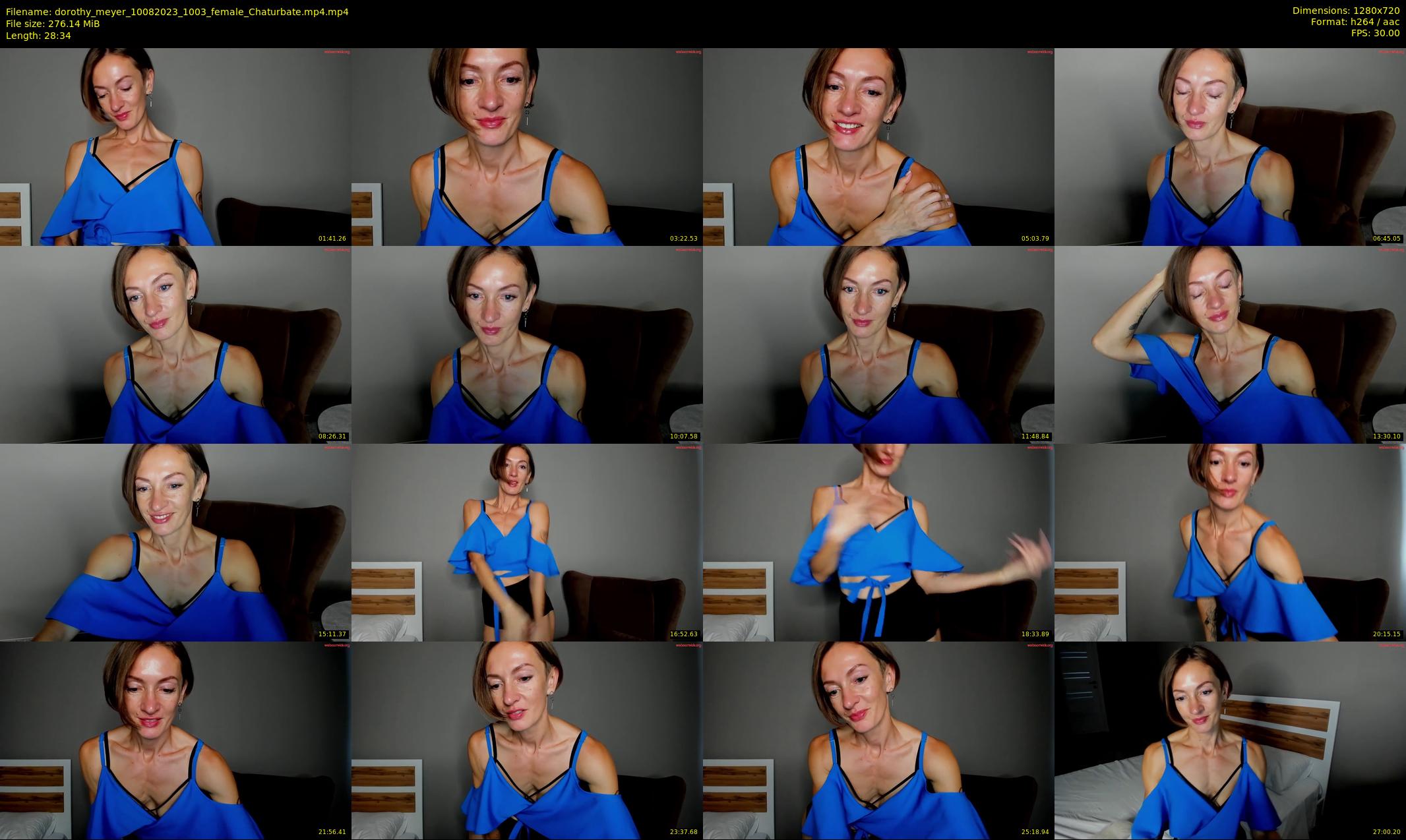 dorothy_meyer — 29 minute Chaturbate female cam show recording, 720p, Aug 10, 2023