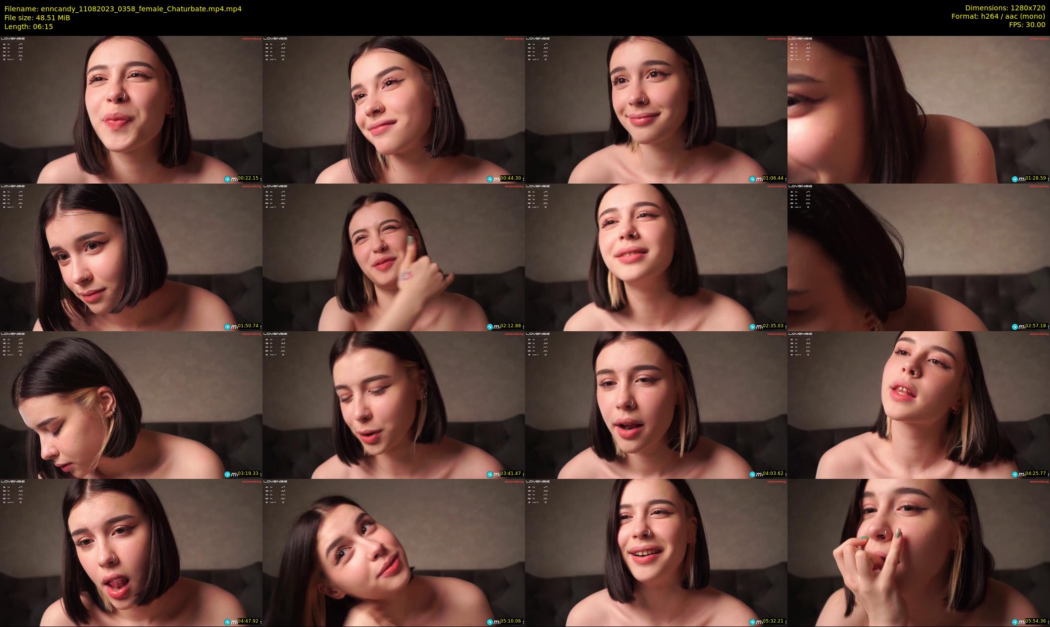 enncandy — 7 minute Chaturbate female cam show recording, 720p, Aug 11, 2023