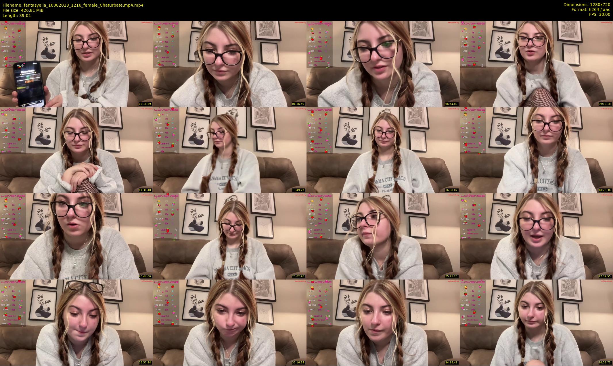 fantasyella — 40 minute Chaturbate female cam show recording, 720p, Aug 10, 2023
