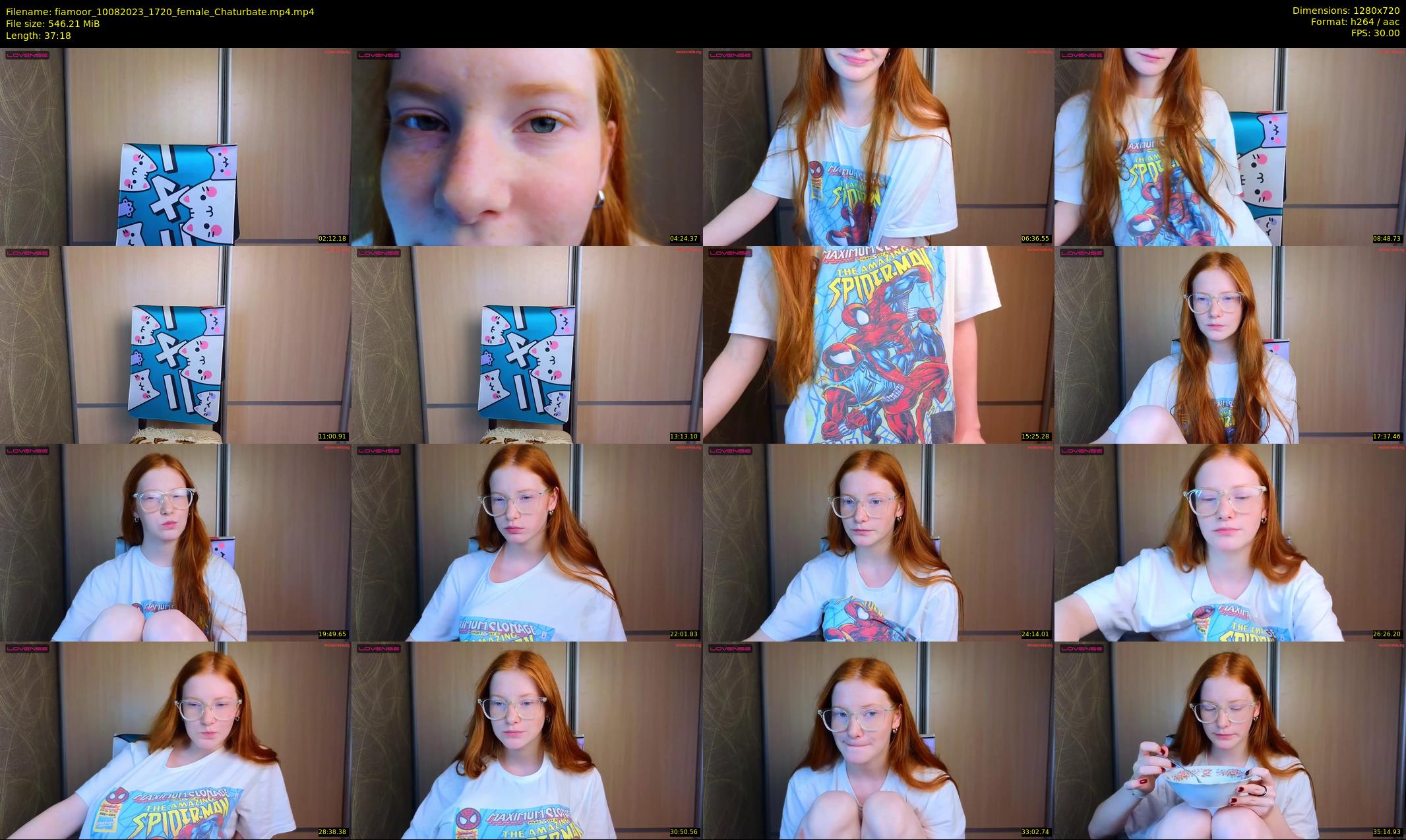 fiamoor — 38 minute Chaturbate female cam show recording, 720p, Aug 10, 2023