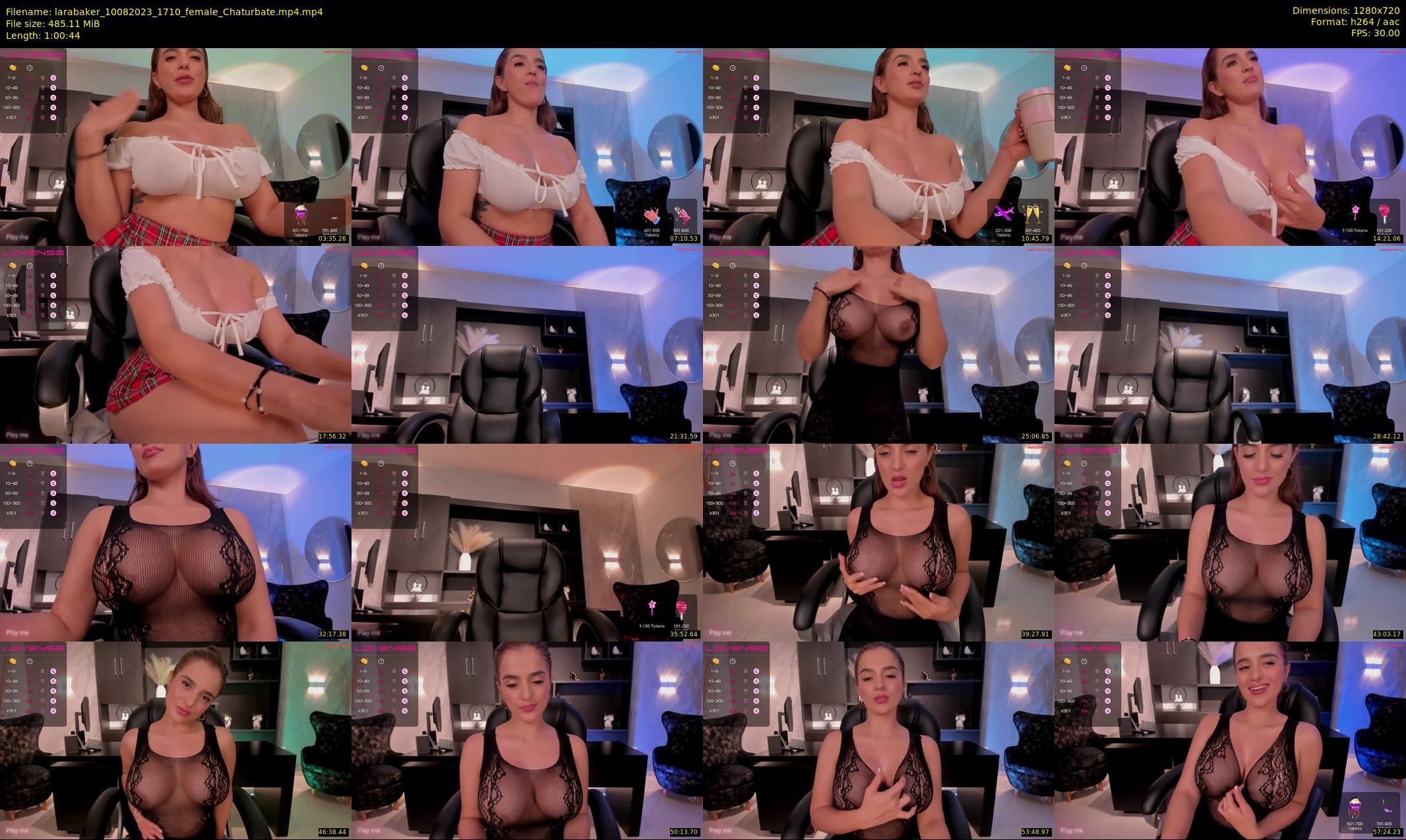 larabaker — 61 minute Chaturbate female cam show recording, 720p, Aug 10, 2023