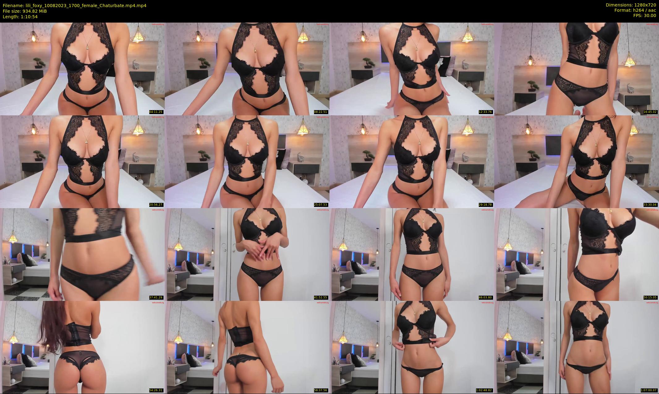lili_foxy — 71 minute Chaturbate female cam show recording, 720p, Aug 10, 2023