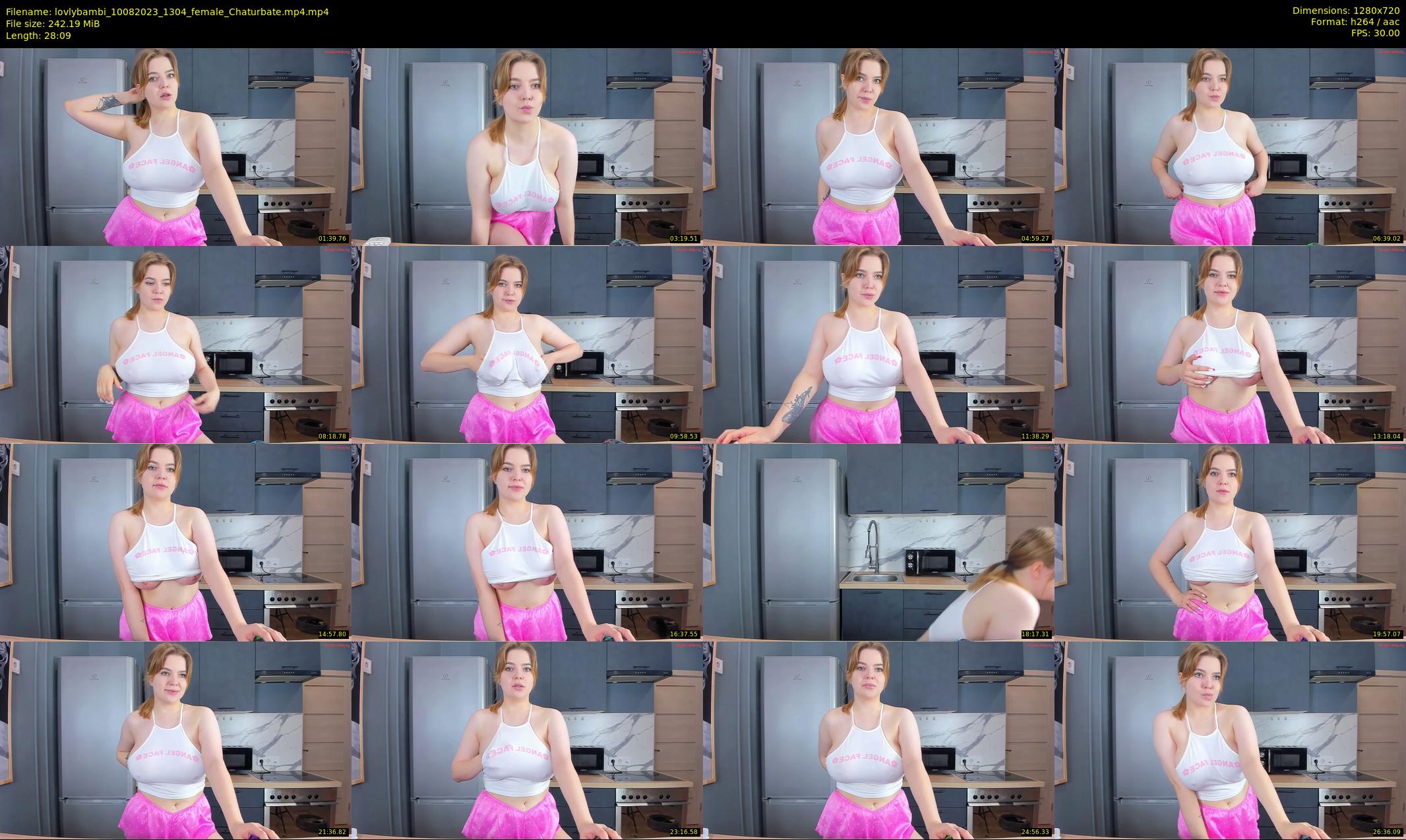 lovlybambi — 29 minute Chaturbate female cam show recording, 720p, Aug 10, 2023