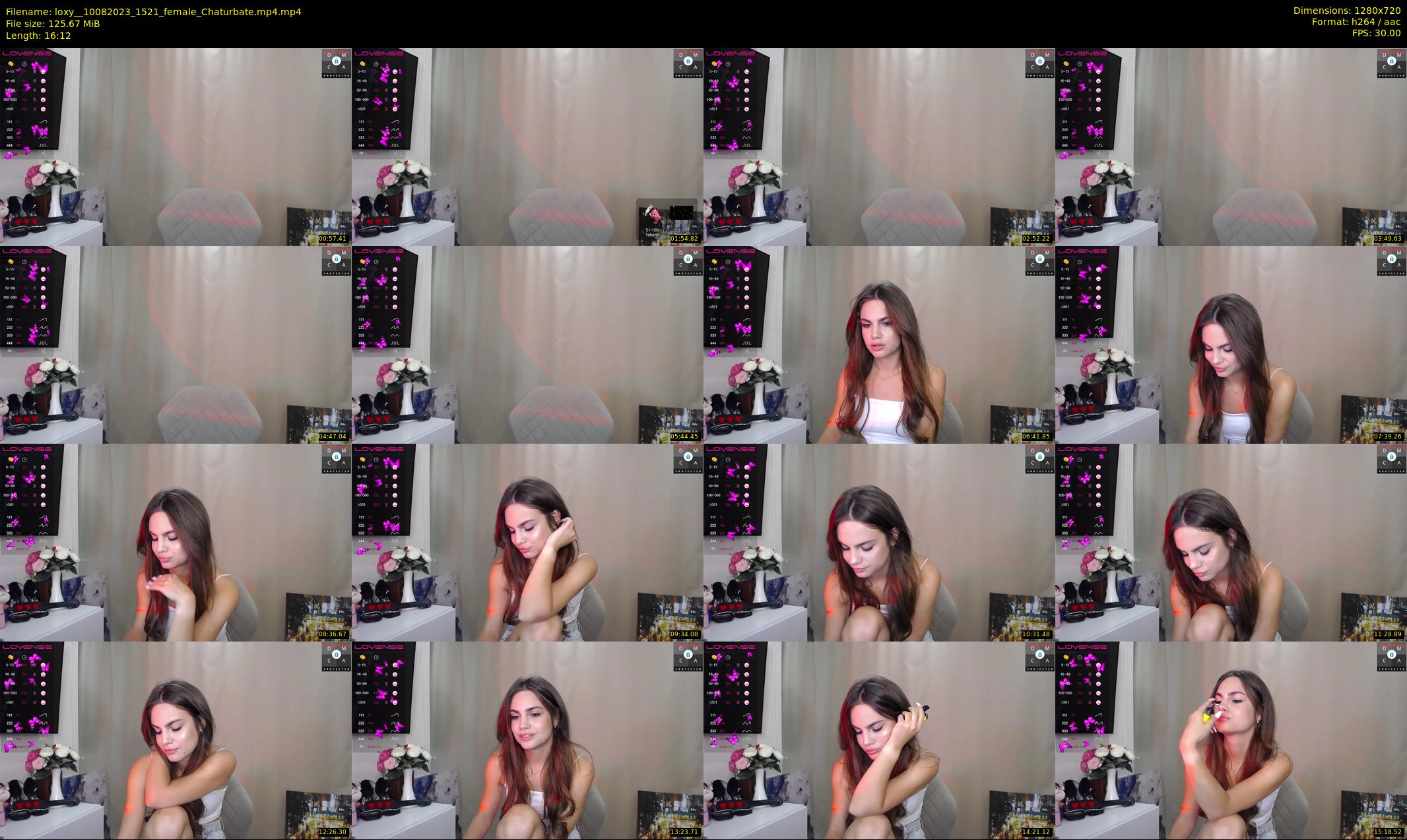 loxy_ — 17 minute Chaturbate female cam show recording, 720p, Aug 10, 2023