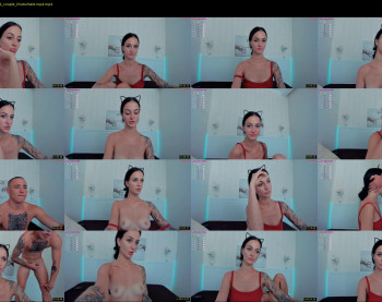 meowluv — 73 minute Chaturbate couple cam show recording, 720p, Aug 10, 2023