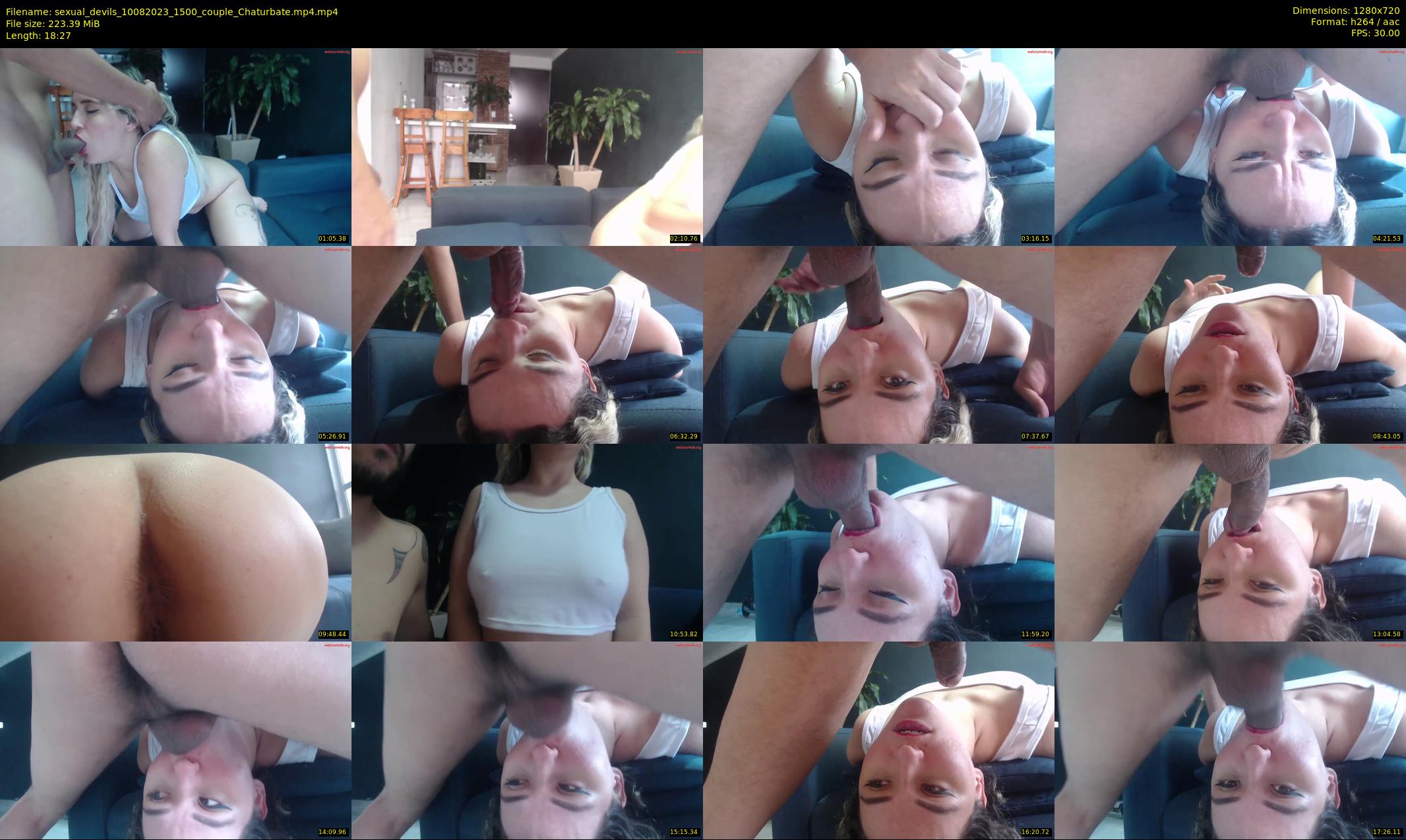 sexual_devils — 19 minute Chaturbate couple cam show recording, 720p, Aug 10, 2023