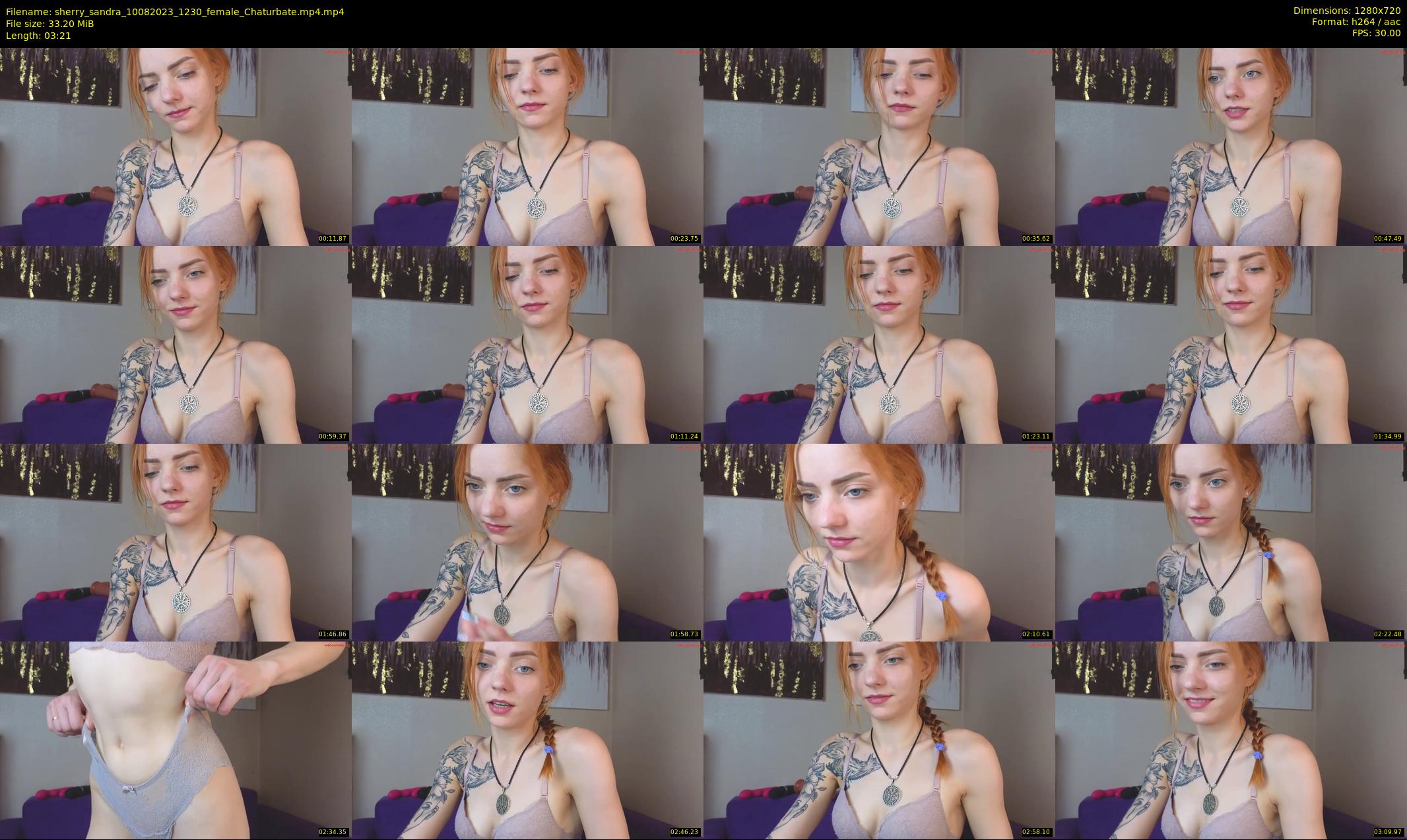 sherry_sandra — 4 minute Chaturbate female cam show recording, 720p, Aug 10, 2023
