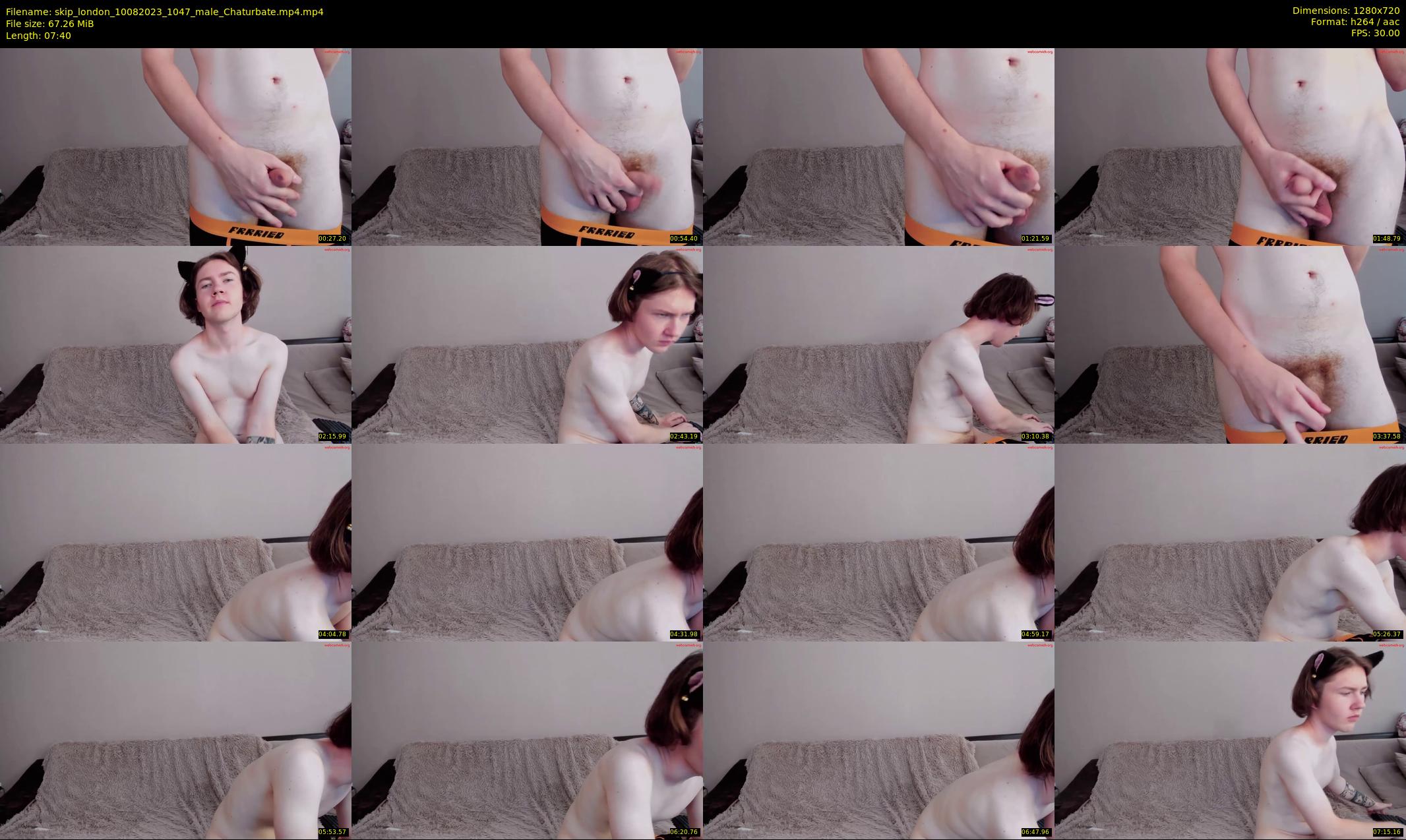 skip_london — 8 minute Chaturbate male cam show recording, 720p, Aug 10, 2023