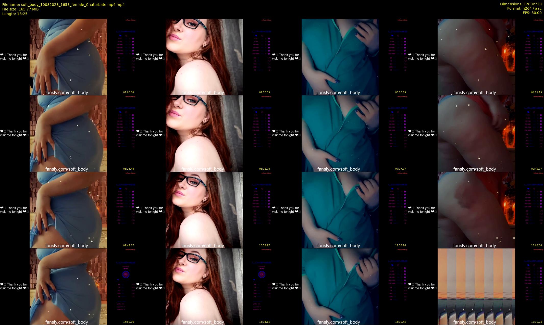 soft_body — 19 minute Chaturbate female cam show recording, 720p, Aug 10, 2023