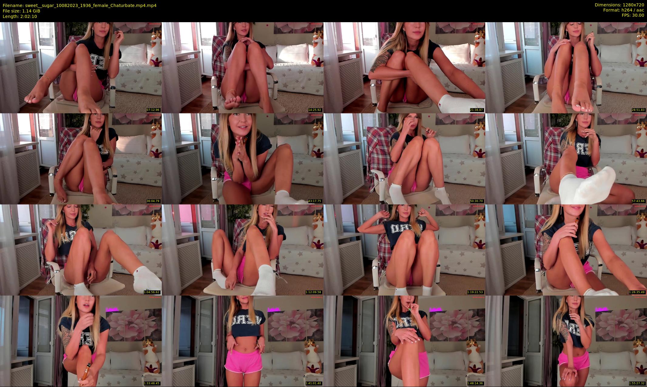sweet__sugar — 123 minute Chaturbate female cam show recording, 720p, Aug 10, 2023