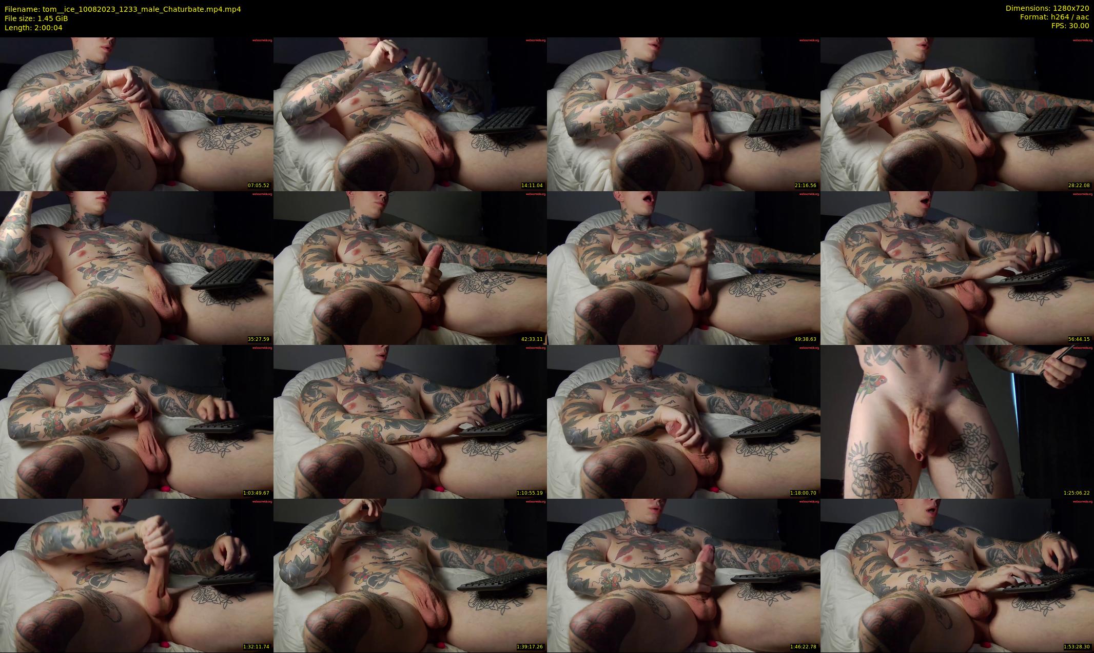 tom__ice — 121 minute Chaturbate male cam show recording, 720p, Aug 10, 2023